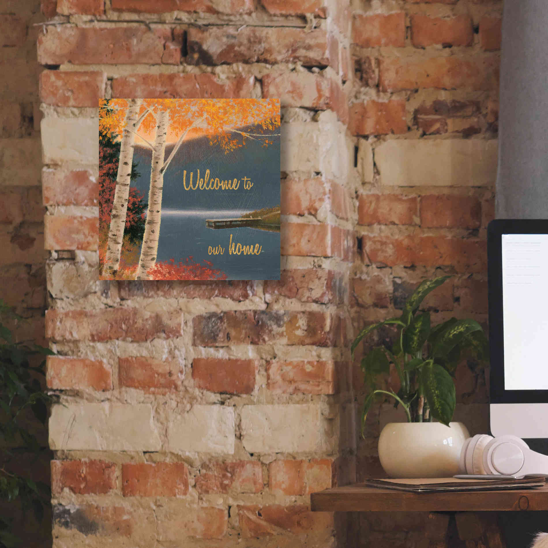 'Quiet Evening III' by James Wiens, Canvas Wall Art,12 x 12