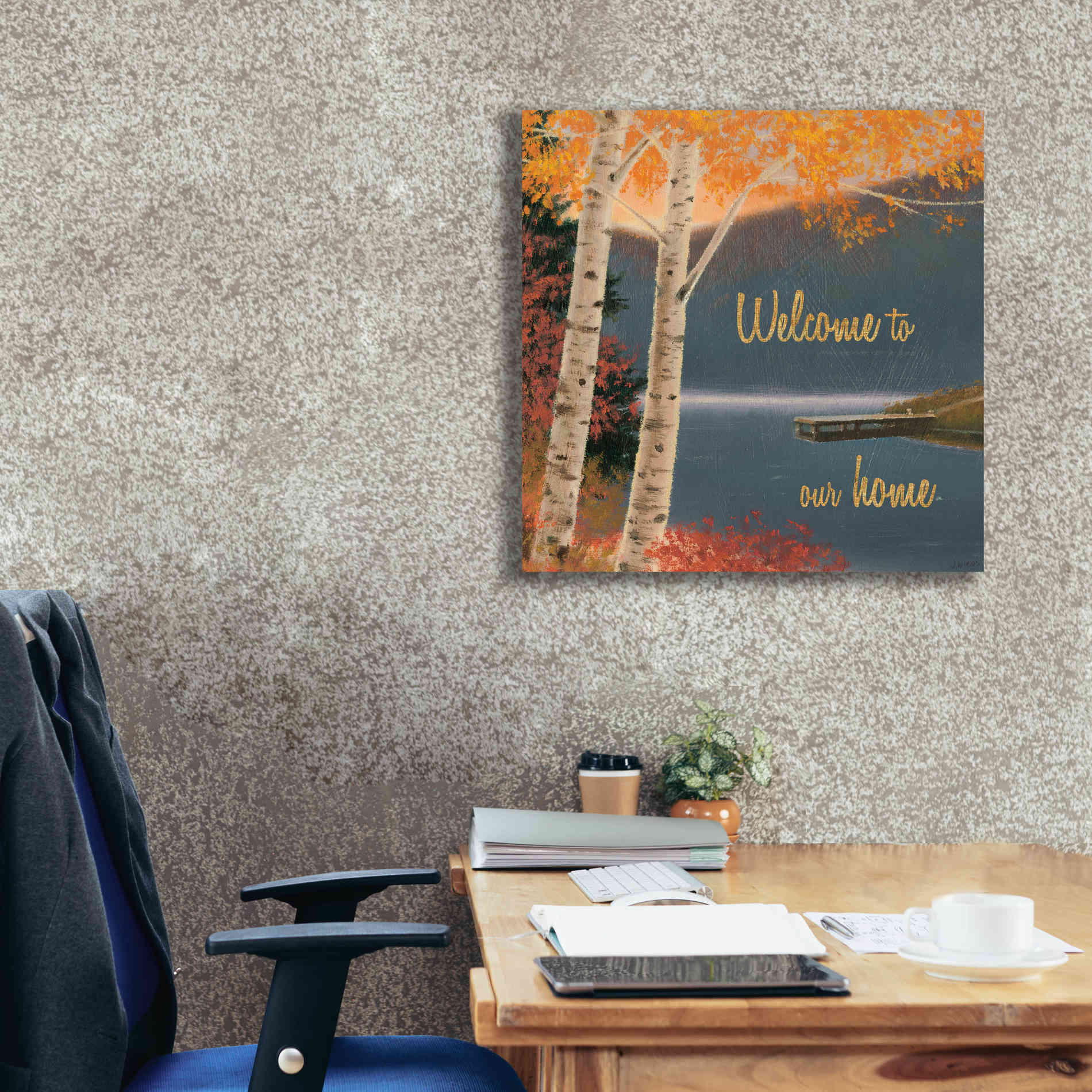 'Quiet Evening III' by James Wiens, Canvas Wall Art,26 x 26