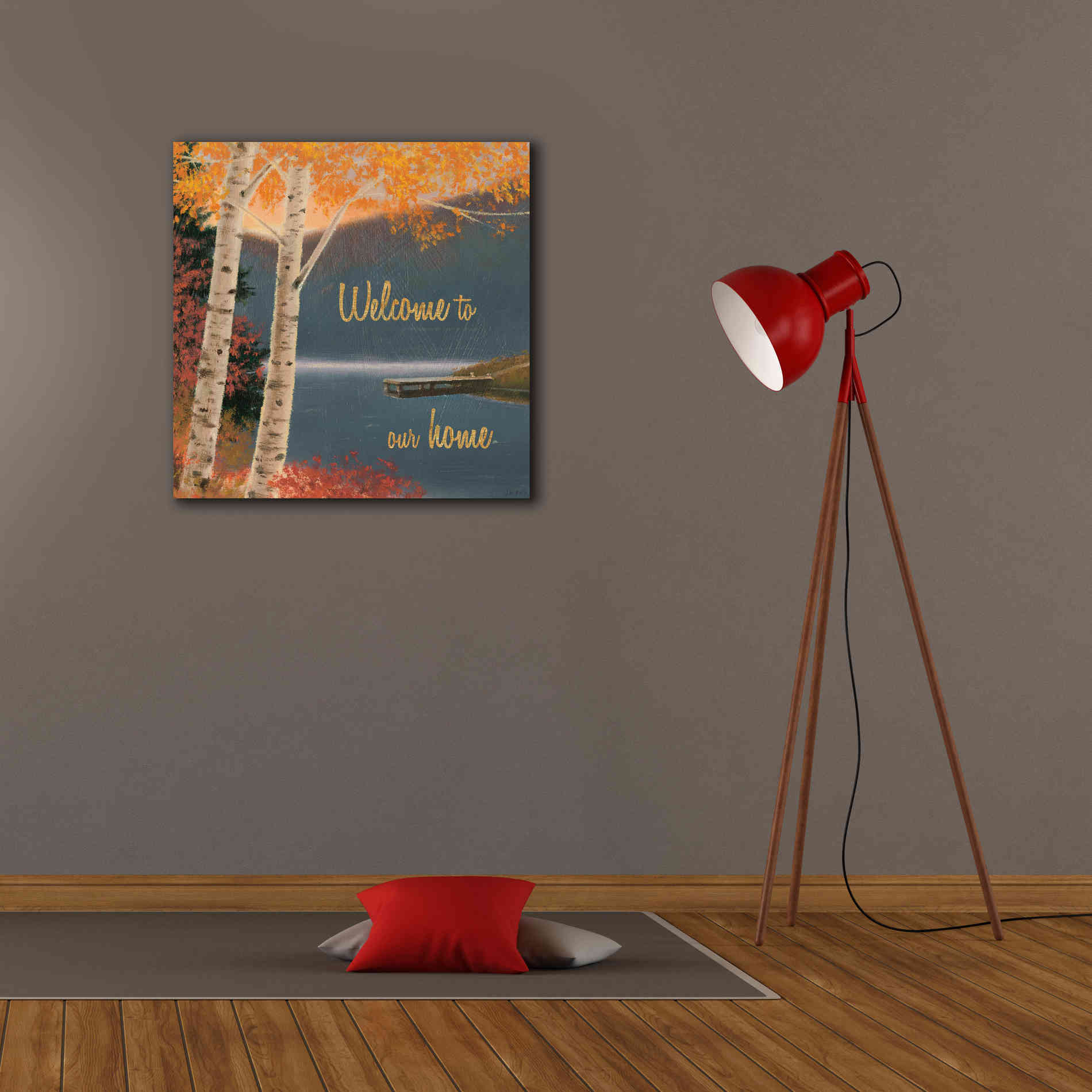 'Quiet Evening III' by James Wiens, Canvas Wall Art,26 x 26