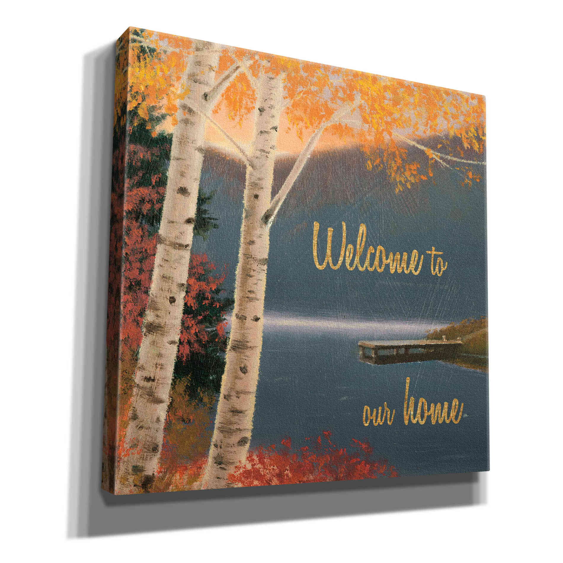 'Quiet Evening III' by James Wiens, Canvas Wall Art,12x12x1.1x0,18x18x1.1x0,26x26x1.74x0,37x37x1.74x0