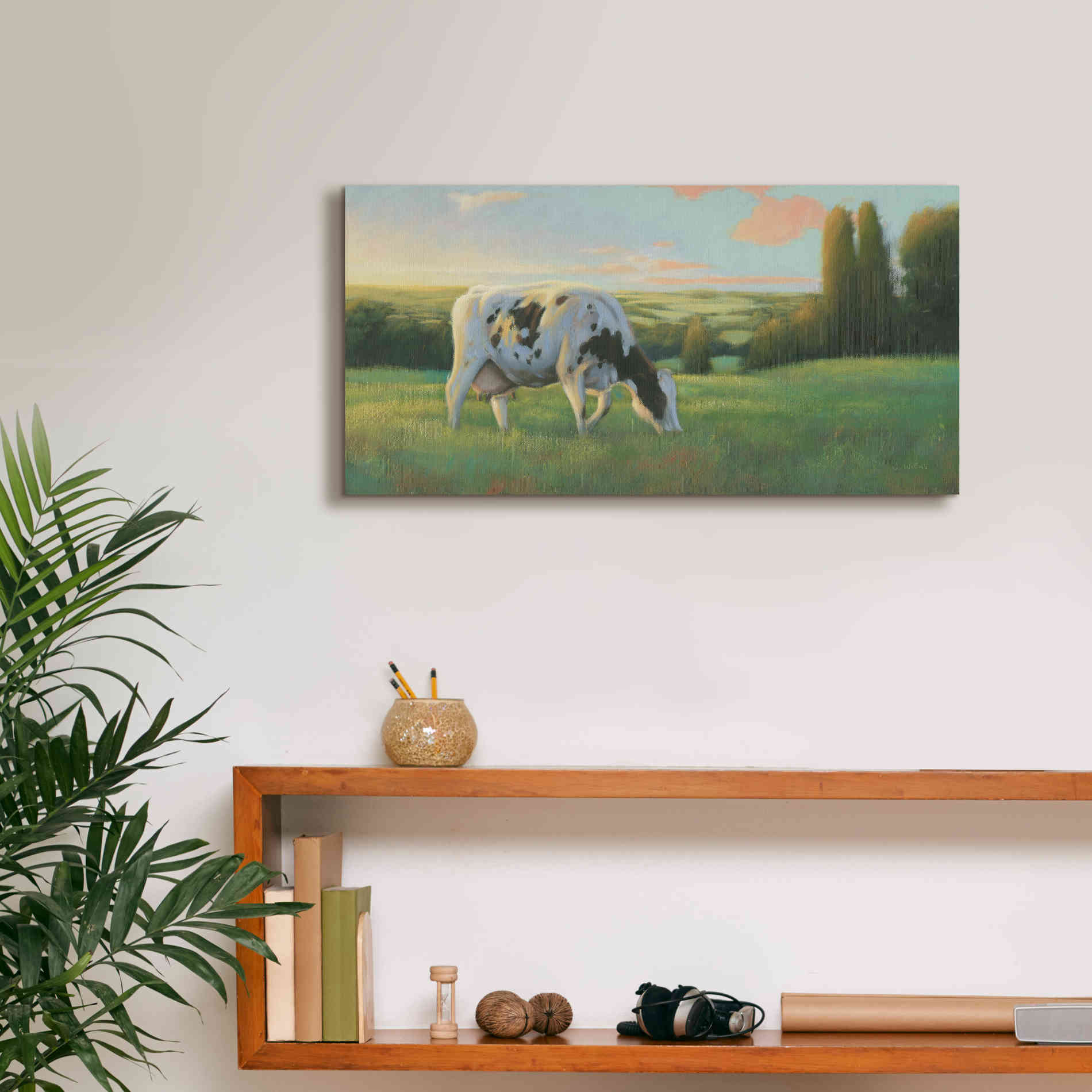 'Farm Life I' by James Wiens, Canvas Wall Art,24 x 12