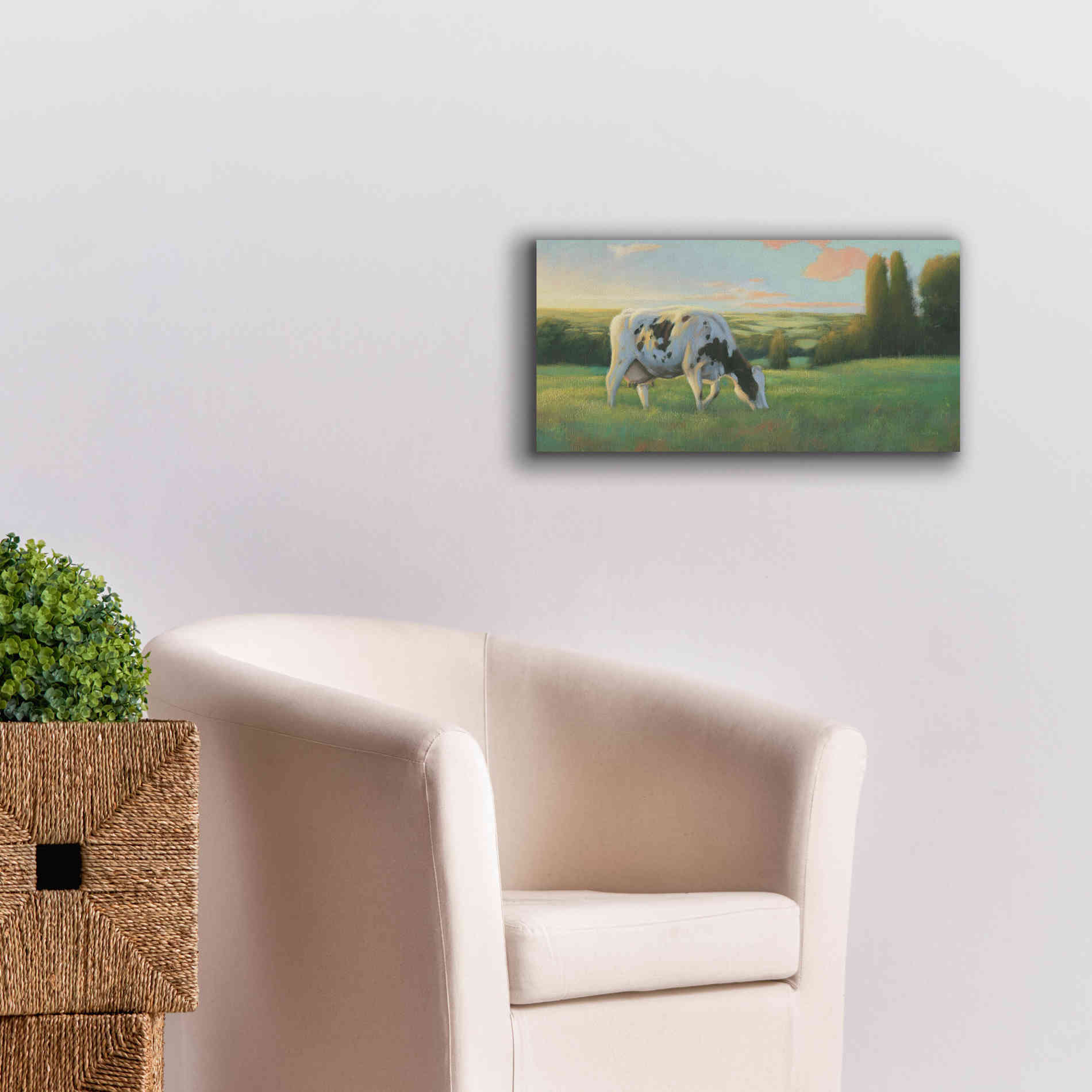 'Farm Life I' by James Wiens, Canvas Wall Art,24 x 12