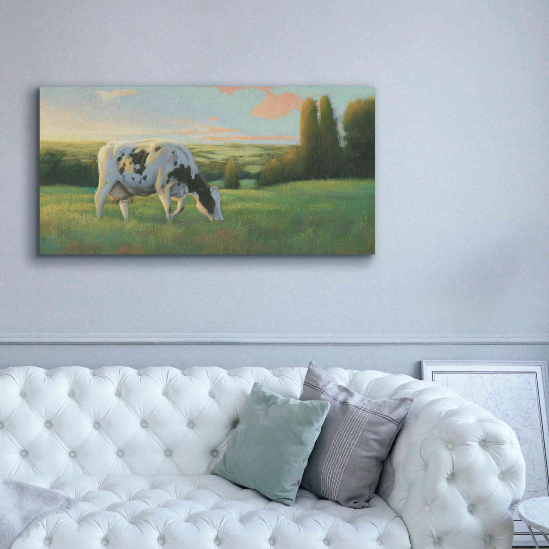 'Farm Life I' by James Wiens, Canvas Wall Art,60 x 30