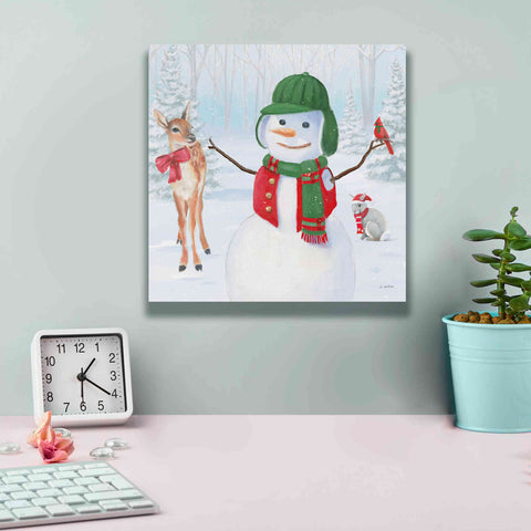 Image of 'Dressed for Christmas I Crop' by James Wiens, Canvas Wall Art,12 x 12
