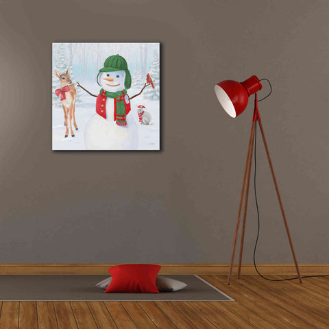 Image of 'Dressed for Christmas I Crop' by James Wiens, Canvas Wall Art,26 x 26