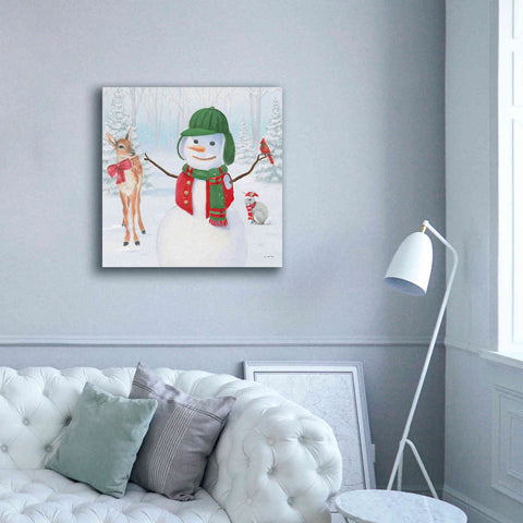 Image of 'Dressed for Christmas I Crop' by James Wiens, Canvas Wall Art,37 x 37