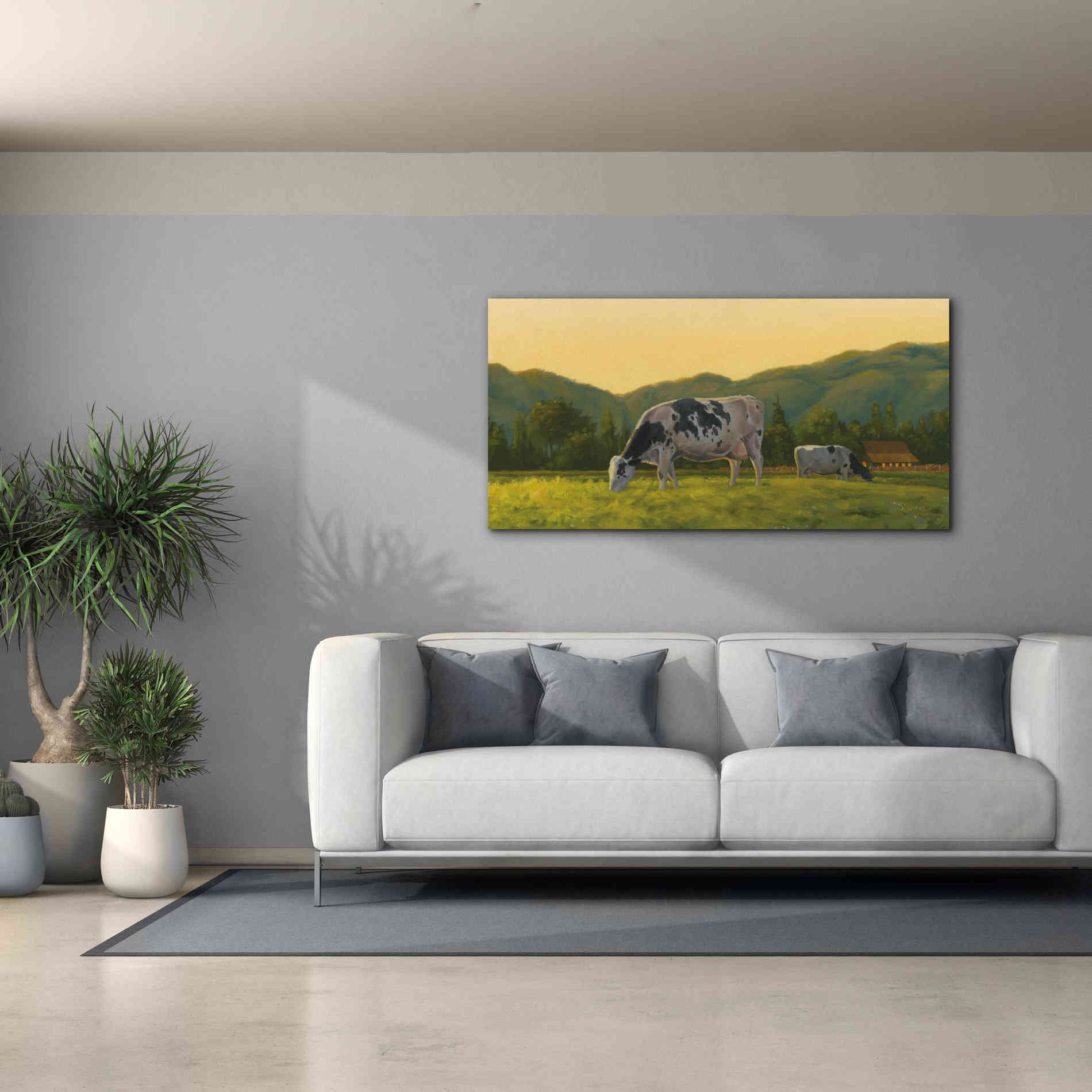 'Farm Life III' by James Wiens, Canvas Wall Art,60 x 30