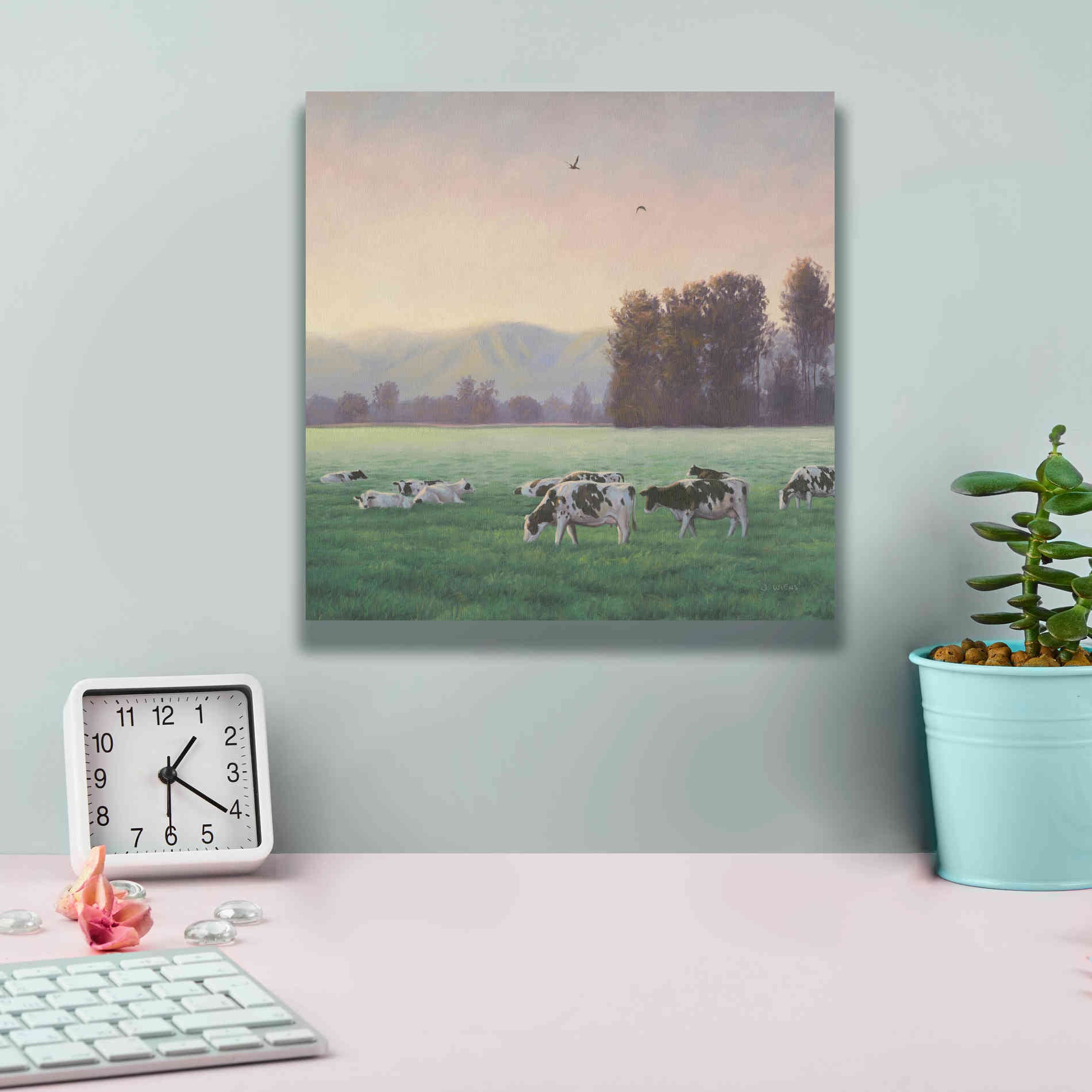 'Farm Life V' by James Wiens, Canvas Wall Art,12 x 12