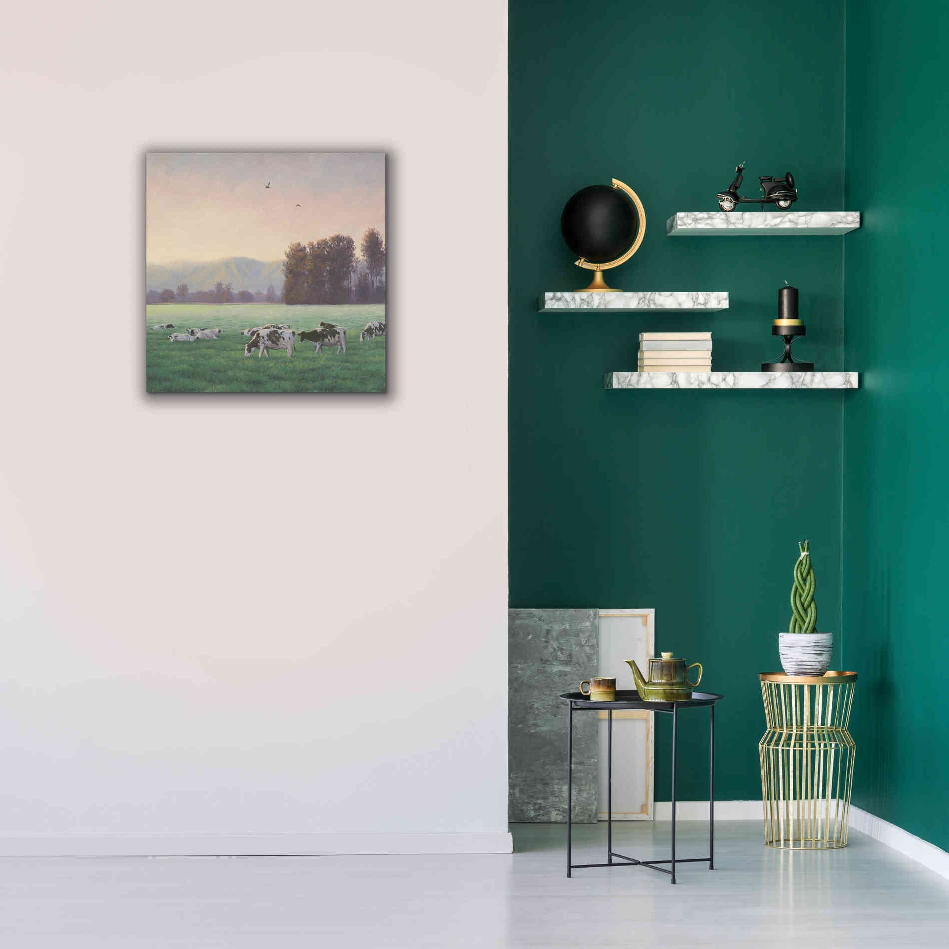 'Farm Life V' by James Wiens, Canvas Wall Art,26 x 26