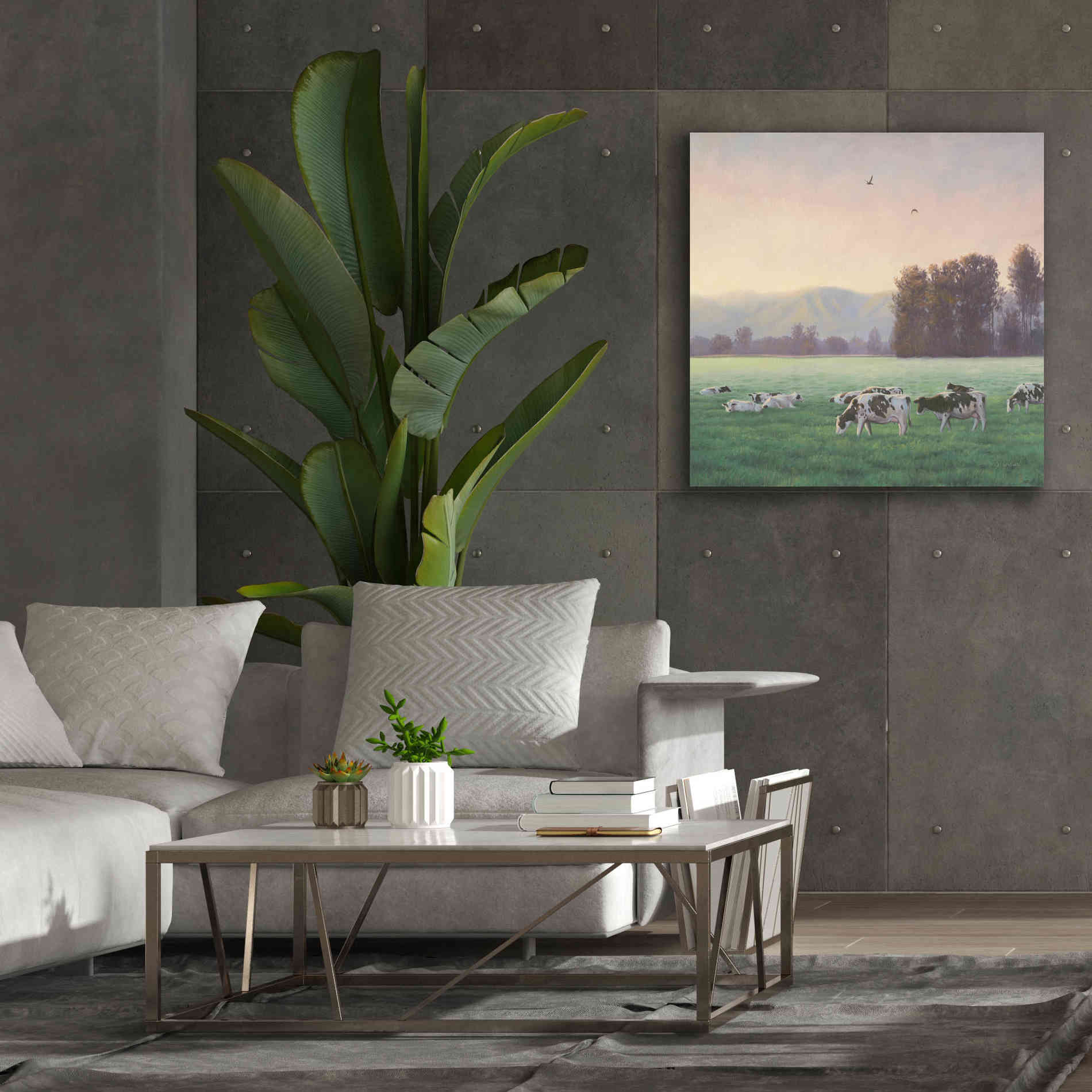 'Farm Life V' by James Wiens, Canvas Wall Art,37 x 37