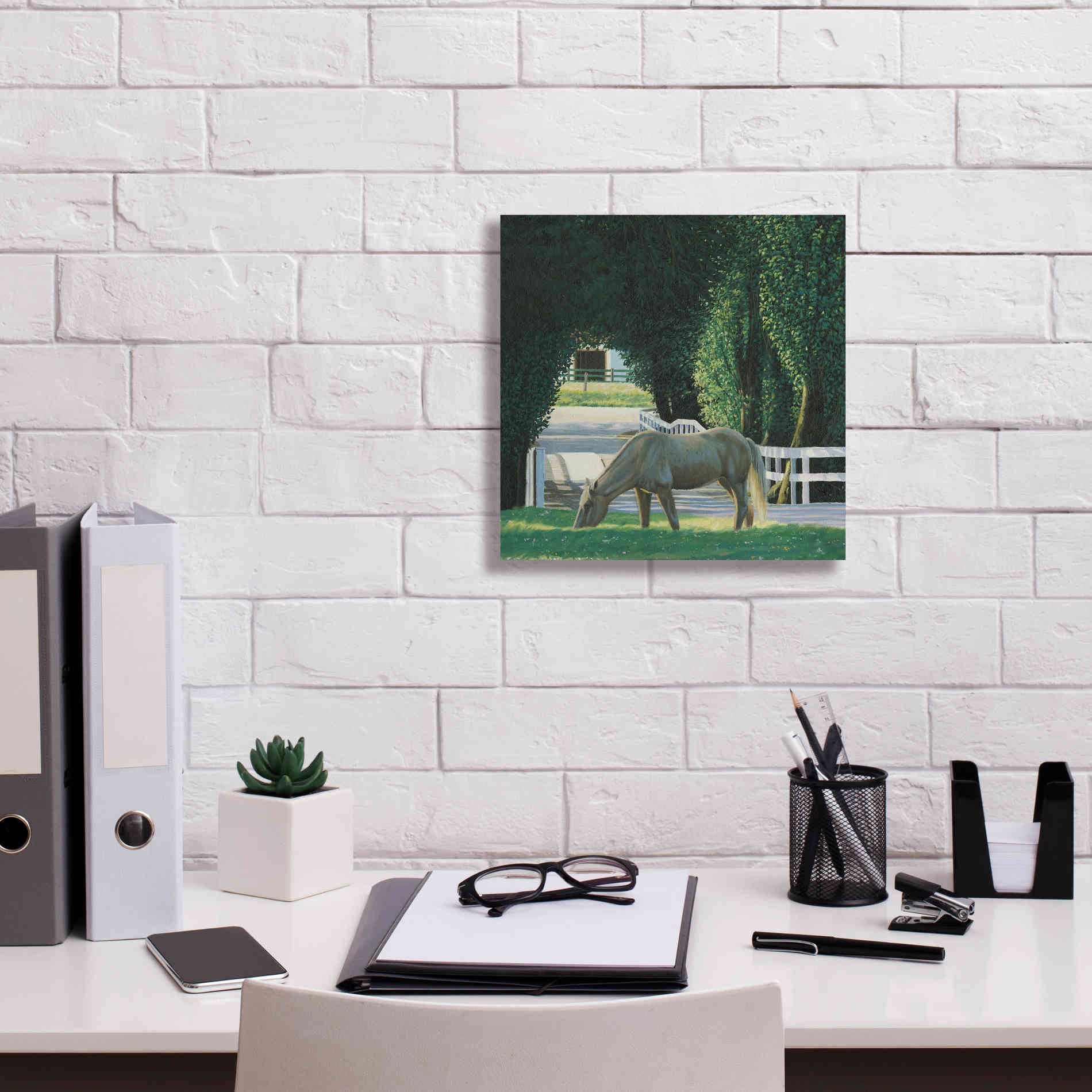 'Farm Life VI' by James Wiens, Canvas Wall Art,12 x 12