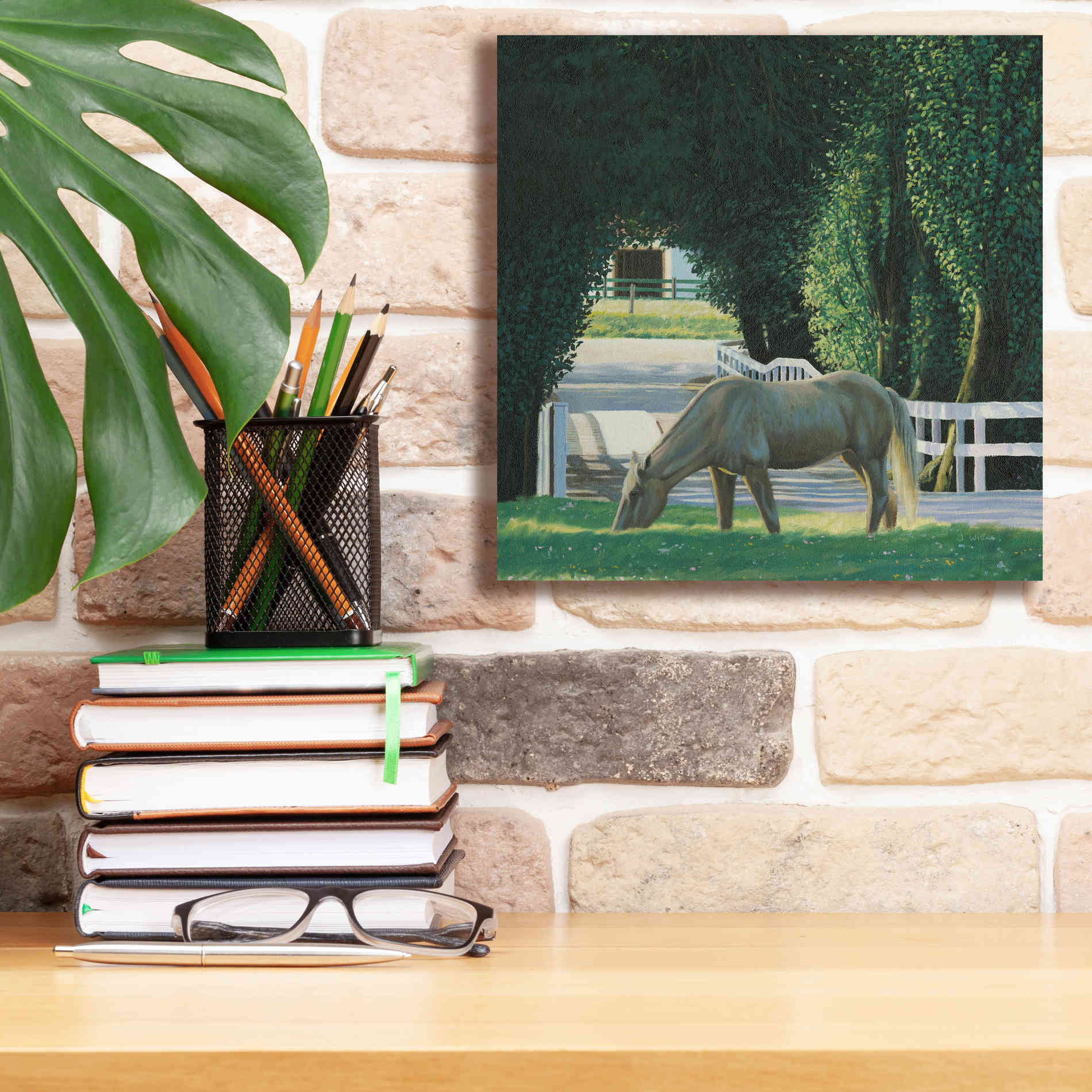 'Farm Life VI' by James Wiens, Canvas Wall Art,12 x 12