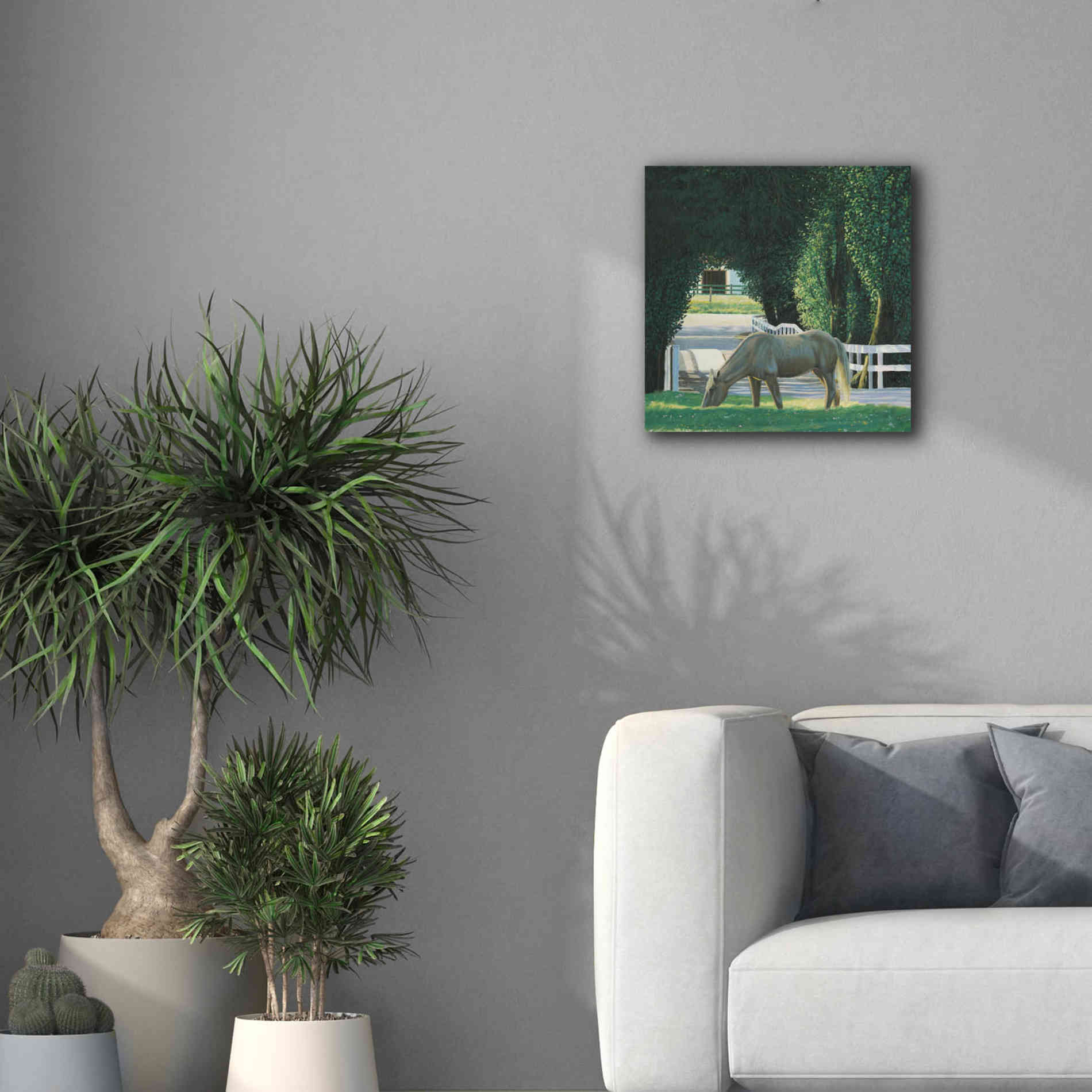 'Farm Life VI' by James Wiens, Canvas Wall Art,18 x 18