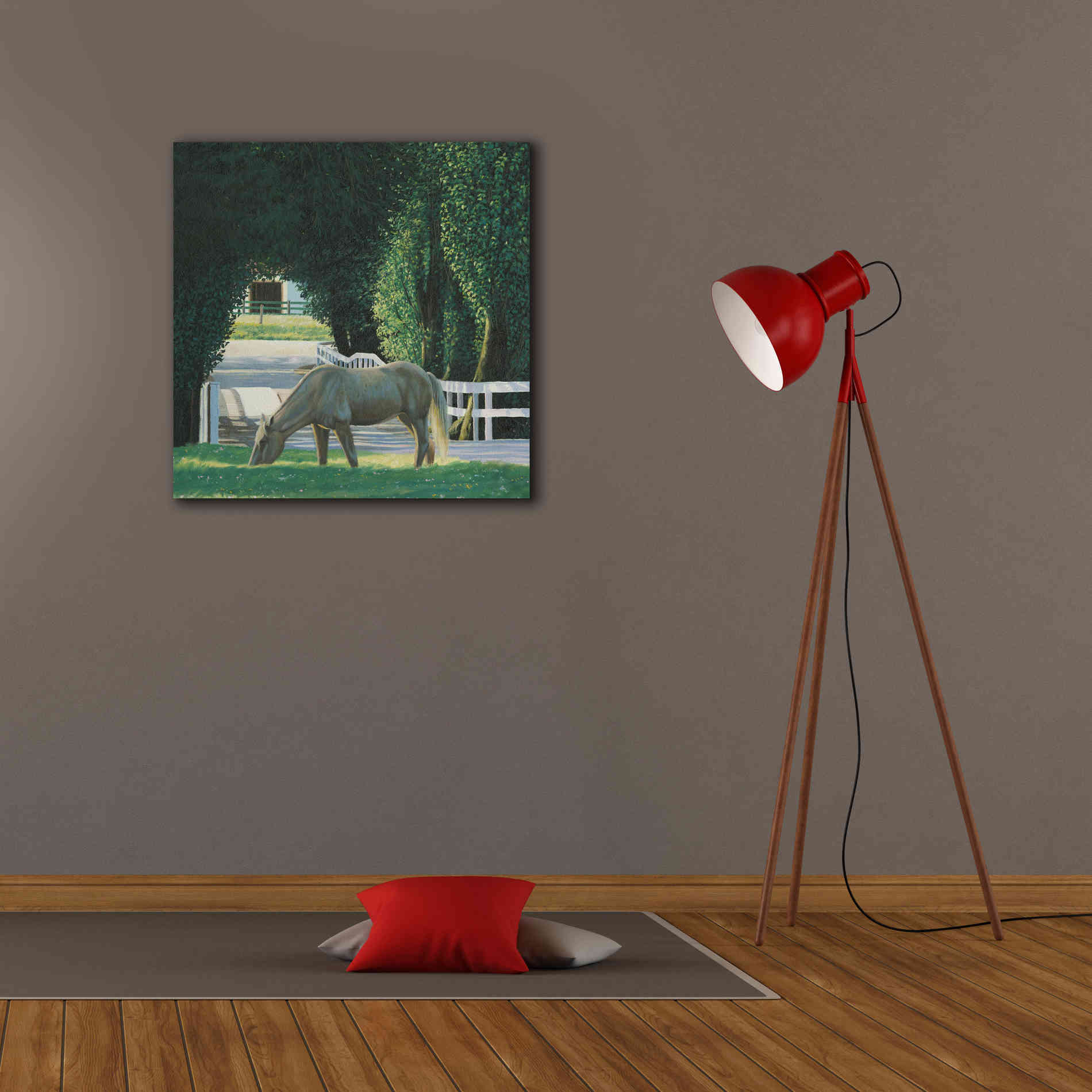 'Farm Life VI' by James Wiens, Canvas Wall Art,26 x 26