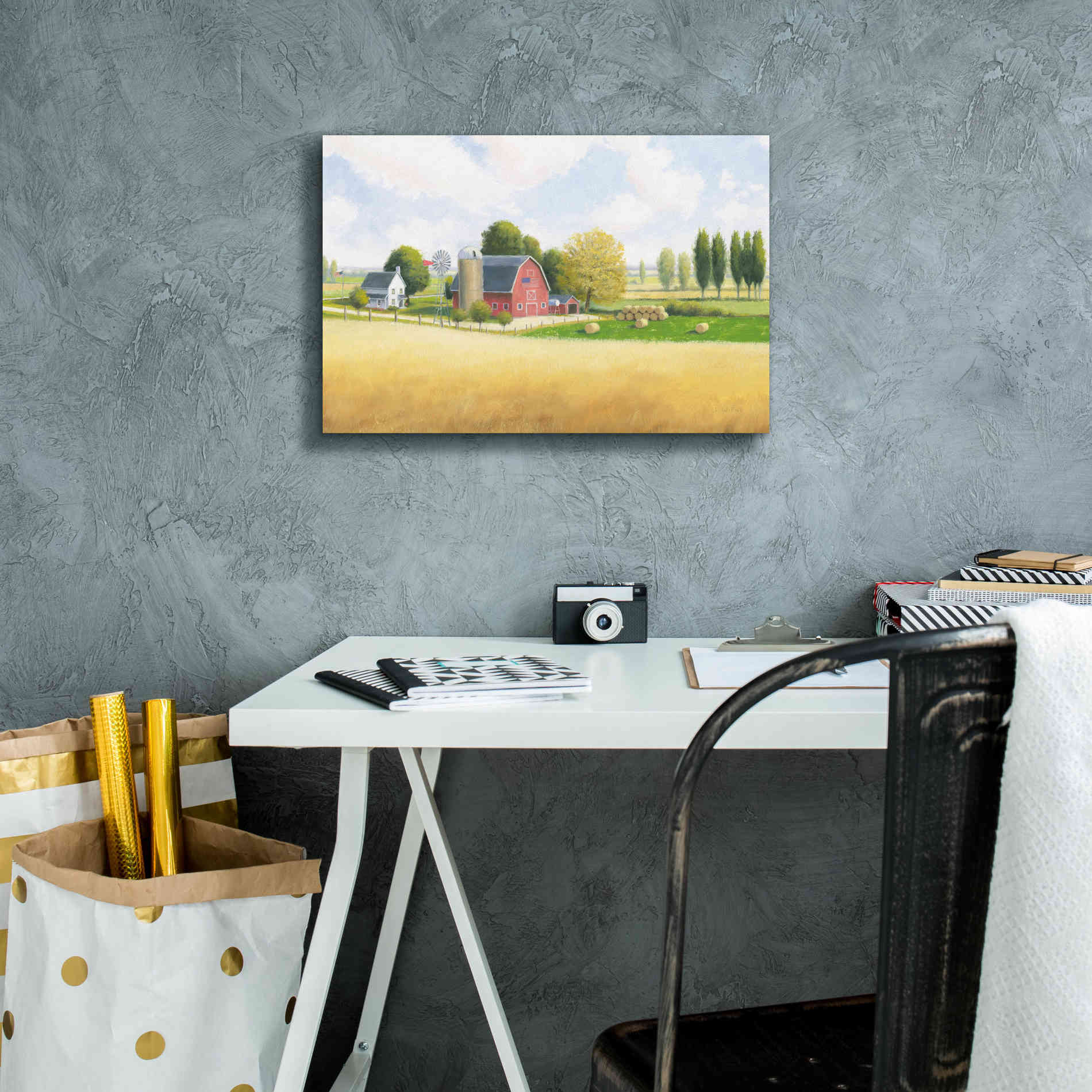 'Land of the Brave' by James Wiens, Canvas Wall Art,18 x 12