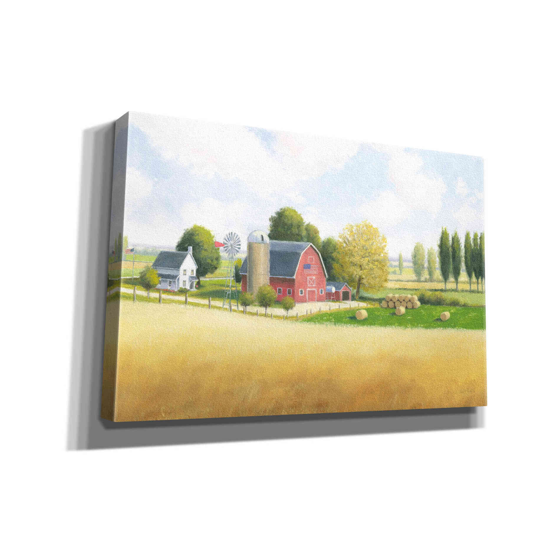 'Land of the Brave' by James Wiens, Canvas Wall Art,18x12x1.1x0,26x18x1.1x0,40x26x1.74x0,60x40x1.74x0