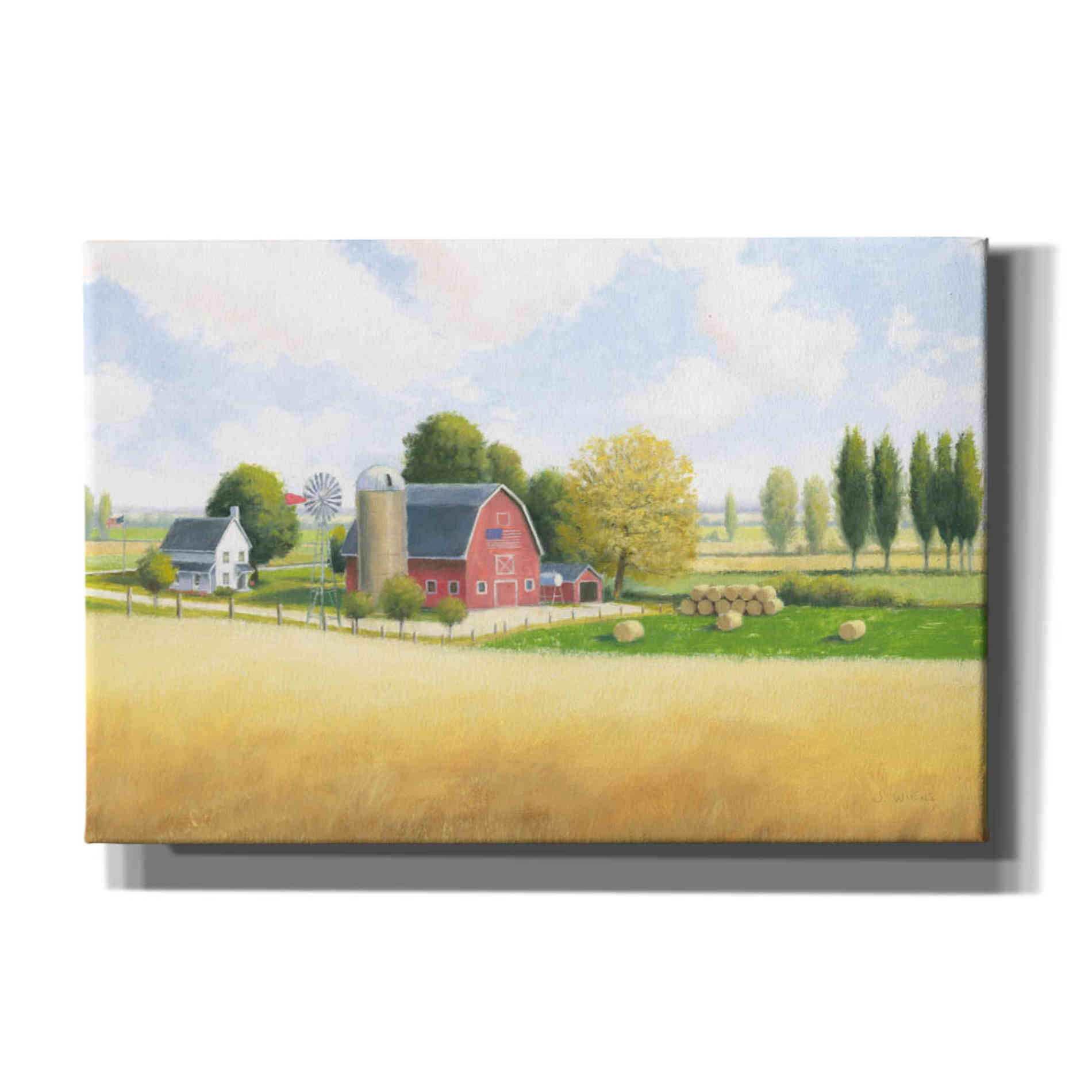 'Land of the Brave' by James Wiens, Canvas Wall Art,18x12x1.1x0,26x18x1.1x0,40x26x1.74x0,60x40x1.74x0