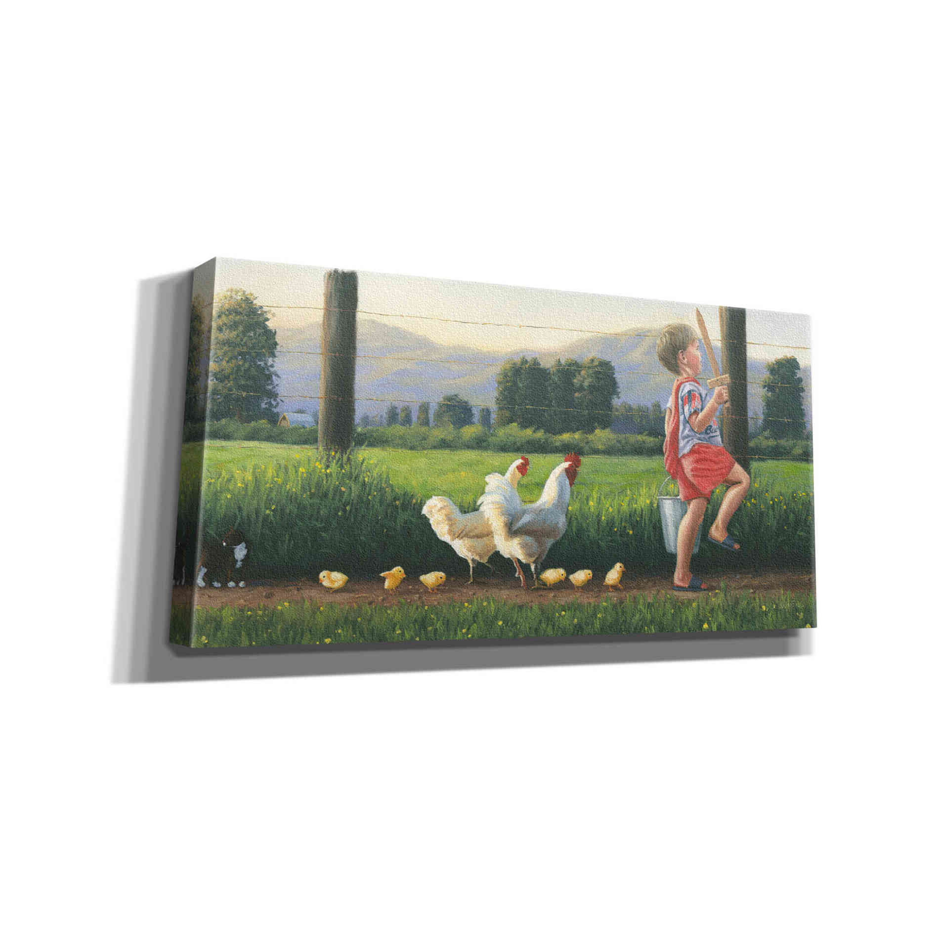 'Fearless Leader' by James Wiens, Canvas Wall Art,24x12x1.1x0,40x20x1.74x0,60x30x1.74x0