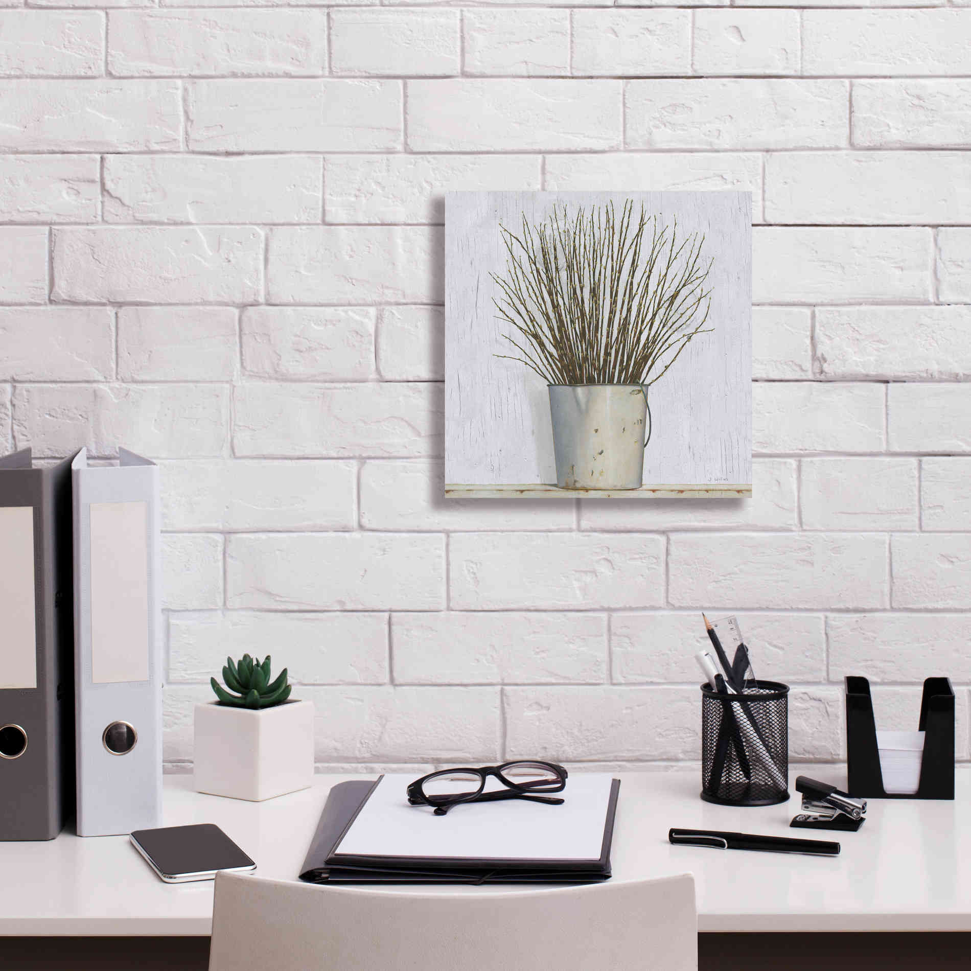 'Early Spring' by James Wiens, Canvas Wall Art,12 x 12