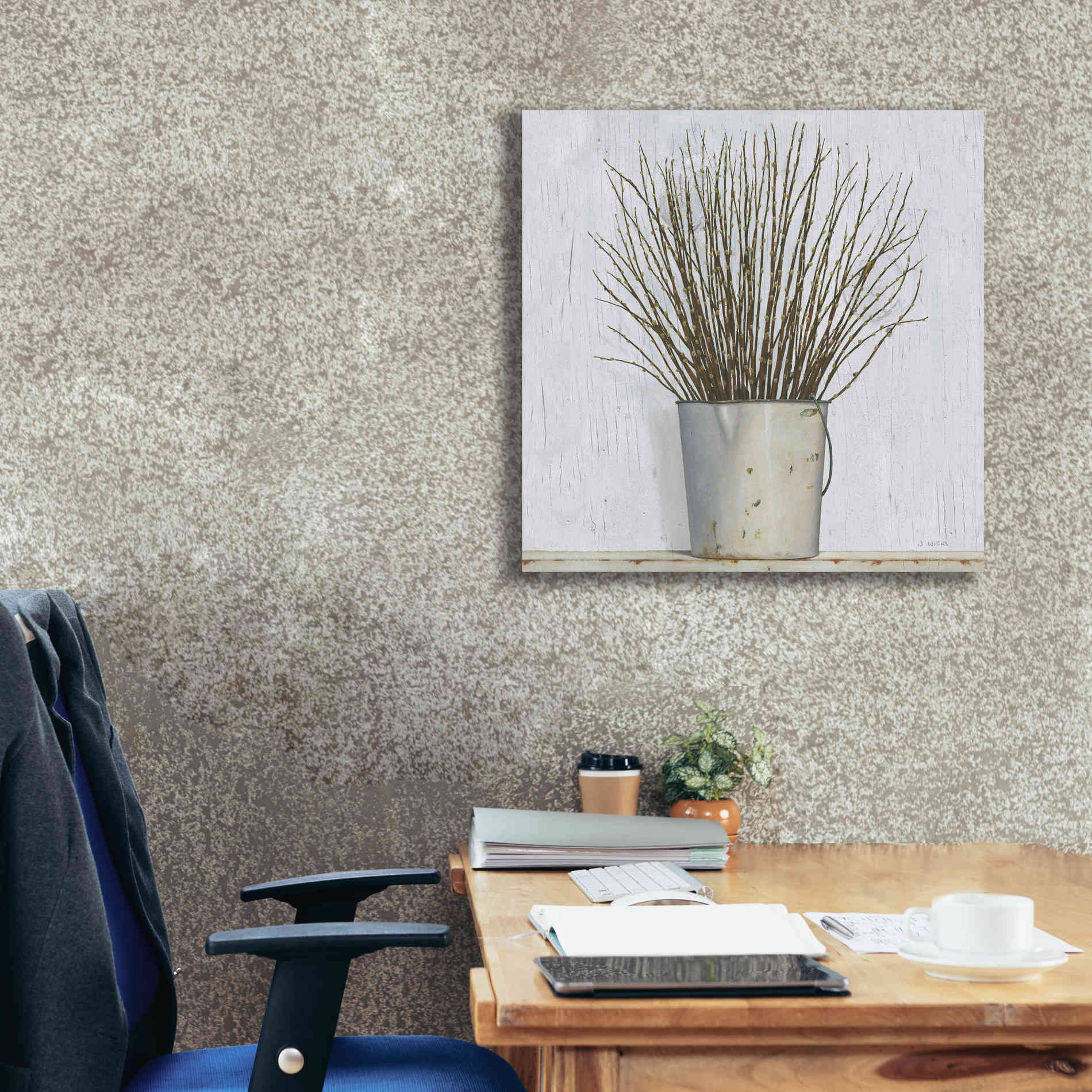 'Early Spring' by James Wiens, Canvas Wall Art,26 x 26