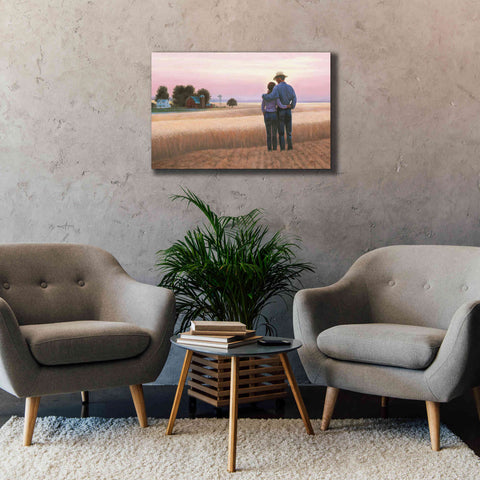 Image of 'Family Farm' by James Wiens, Canvas Wall Art,40 x 26