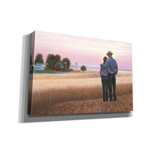 'Family Farm' by James Wiens, Canvas Wall Art,18x12x1.1x0,26x18x1.1x0,40x26x1.74x0,60x40x1.74x0