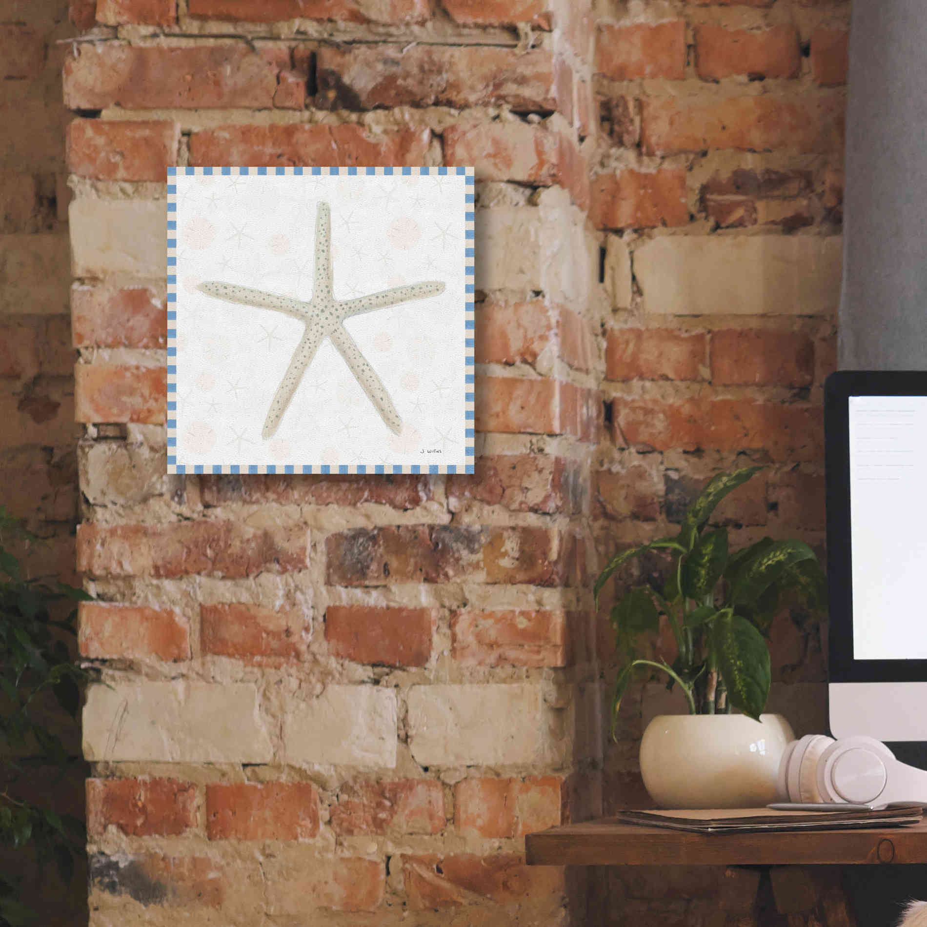 'Beach Days III' by James Wiens, Canvas Wall Art,12 x 12