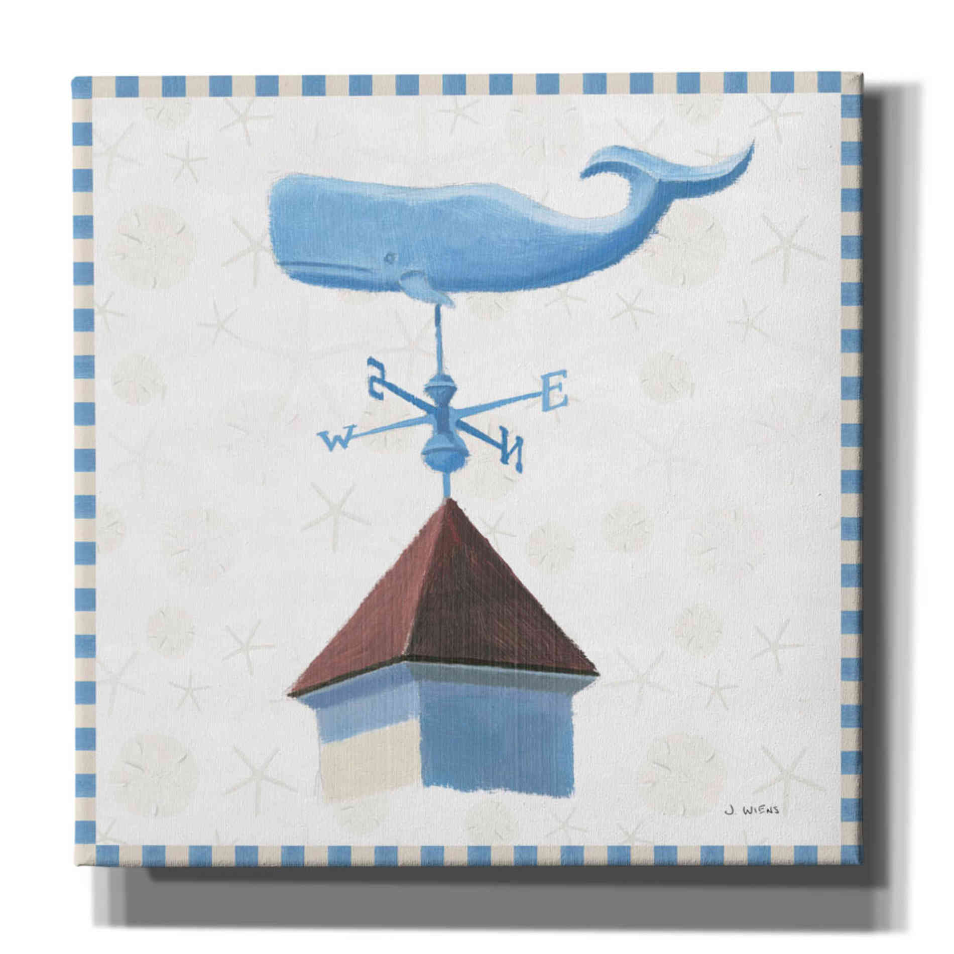 'Beach Days V' by James Wiens, Canvas Wall Art,12x12x1.1x0,18x18x1.1x0,26x26x1.74x0,37x37x1.74x0