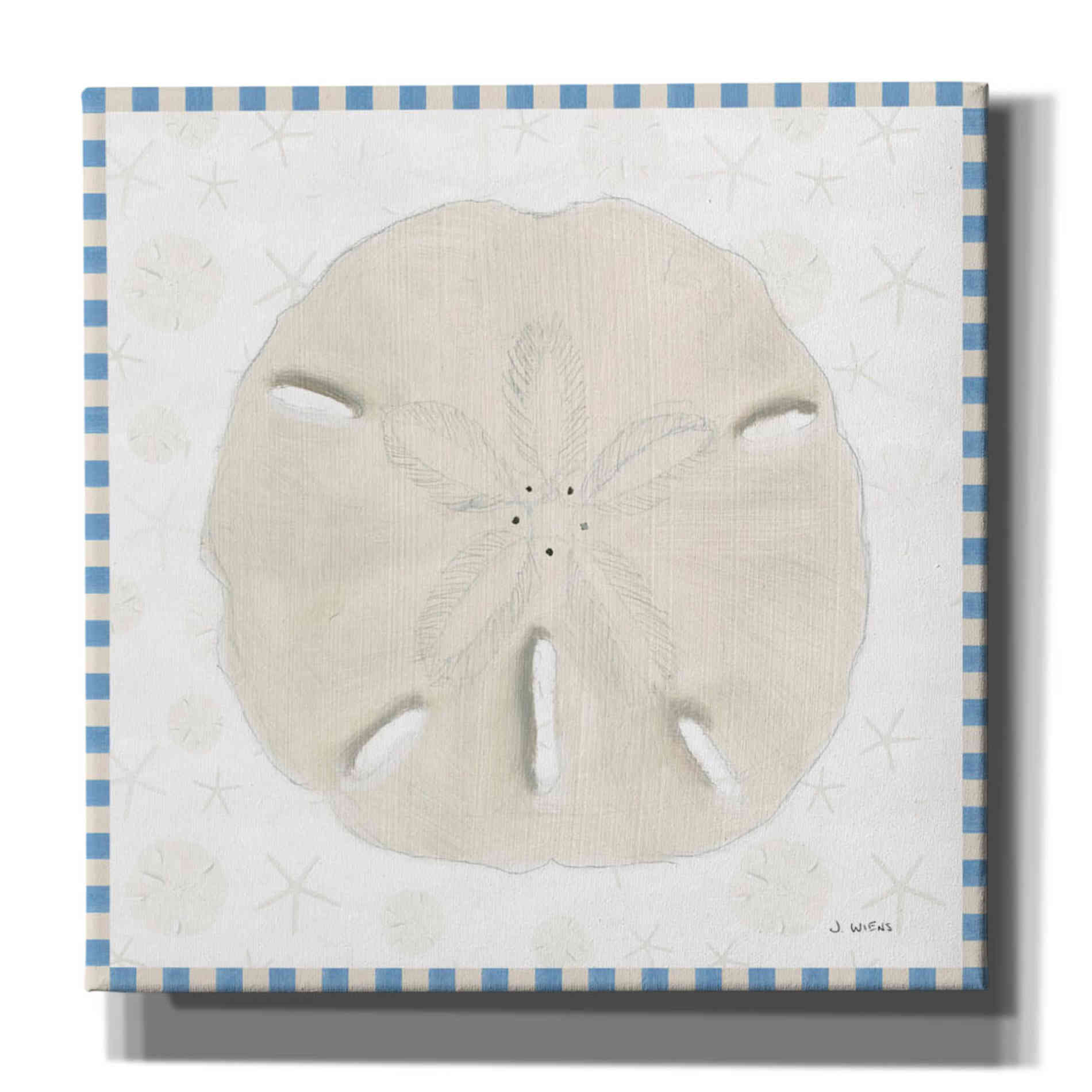 'Beach Days VII' by James Wiens, Canvas Wall Art,12x12x1.1x0,18x18x1.1x0,26x26x1.74x0,37x37x1.74x0