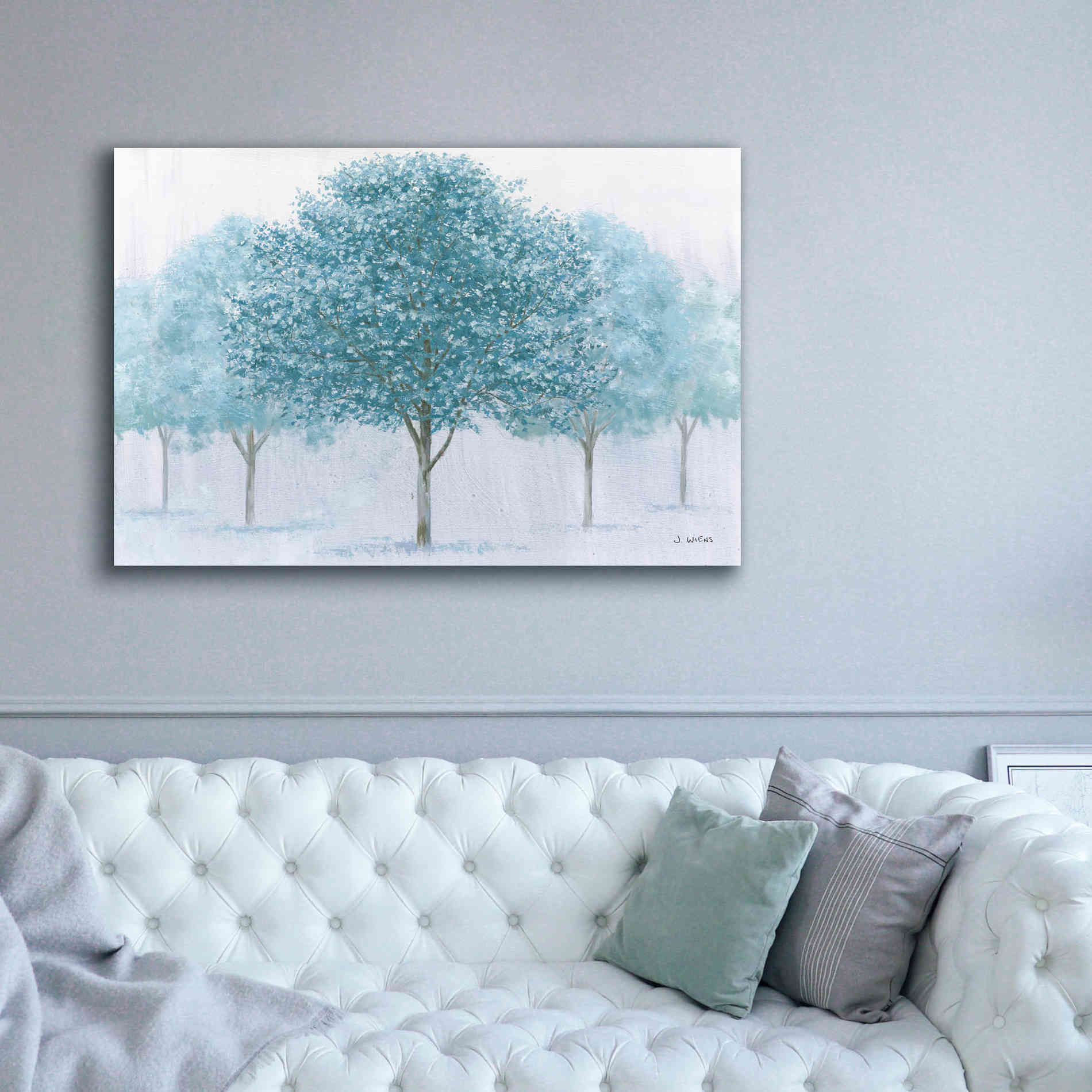 'Peaceful Grove' by James Wiens, Canvas Wall Art,60 x 40