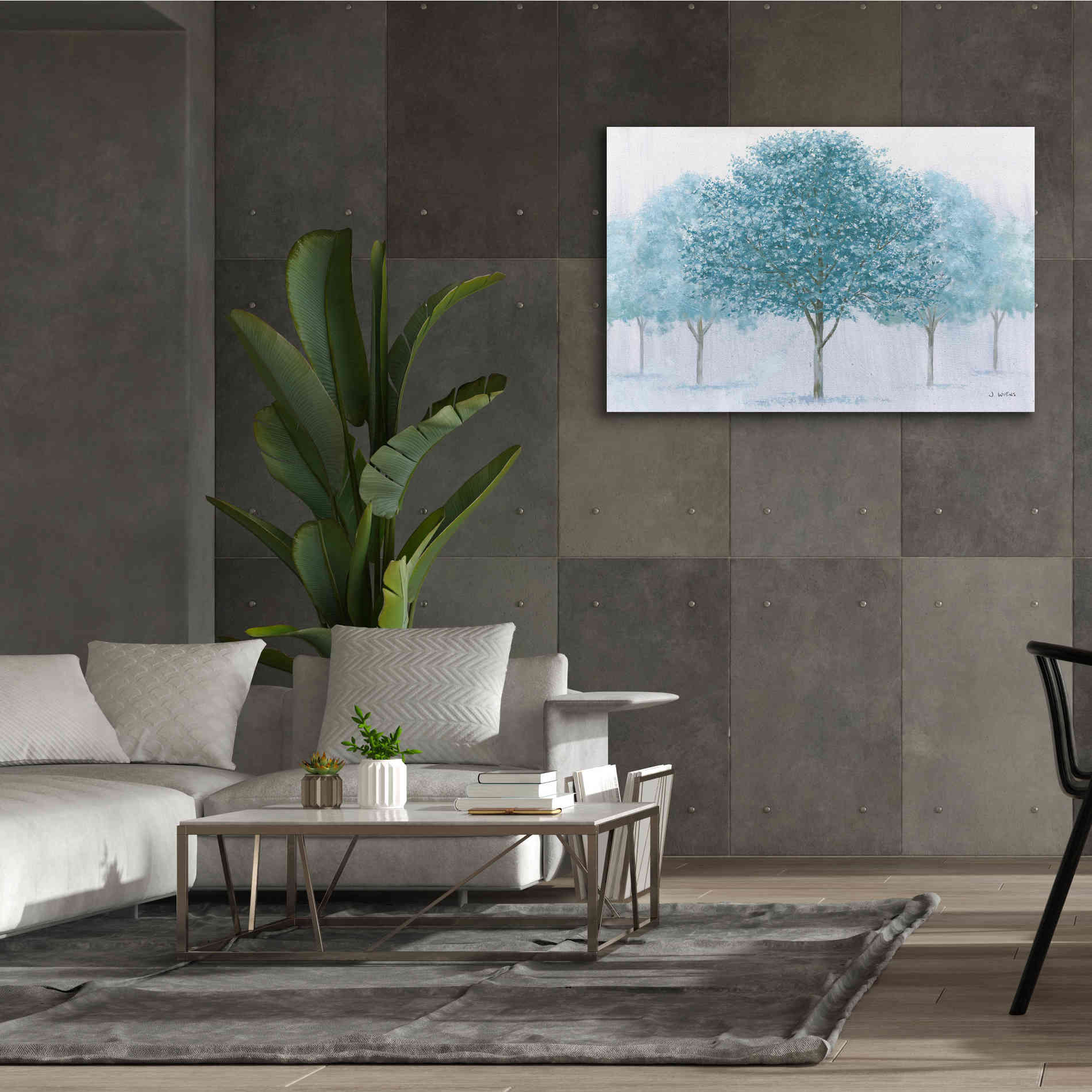 'Peaceful Grove' by James Wiens, Canvas Wall Art,60 x 40