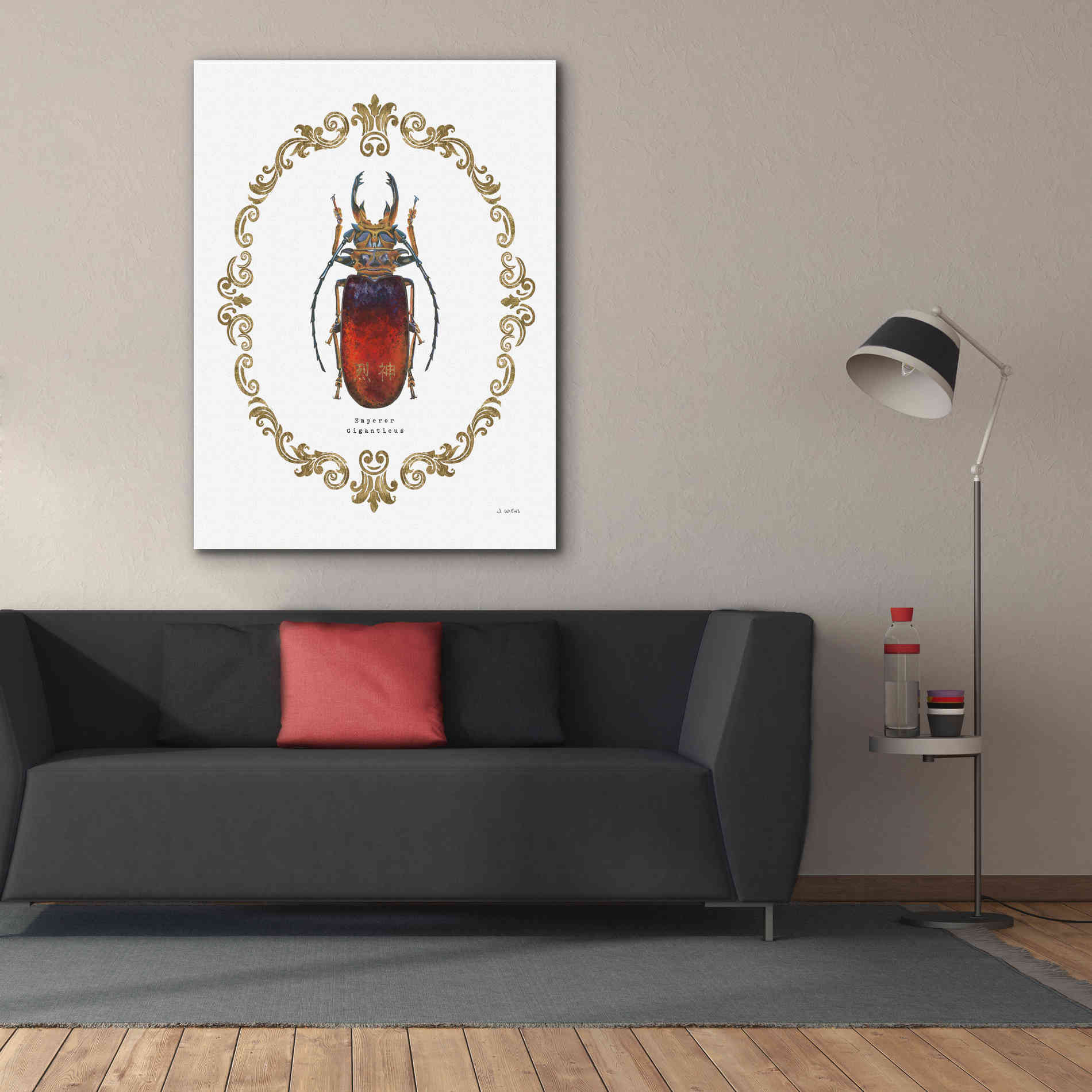 'Adorning Coleoptera I' by James Wiens, Canvas Wall Art,40 x 54