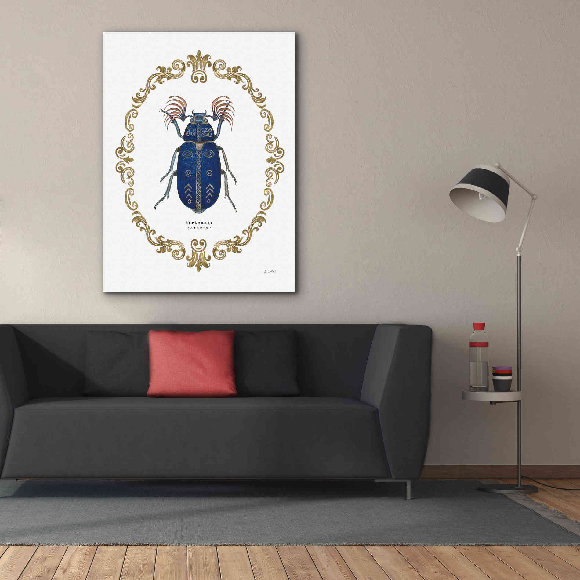 'Adorning Coleoptera III' by James Wiens, Canvas Wall Art,40 x 54