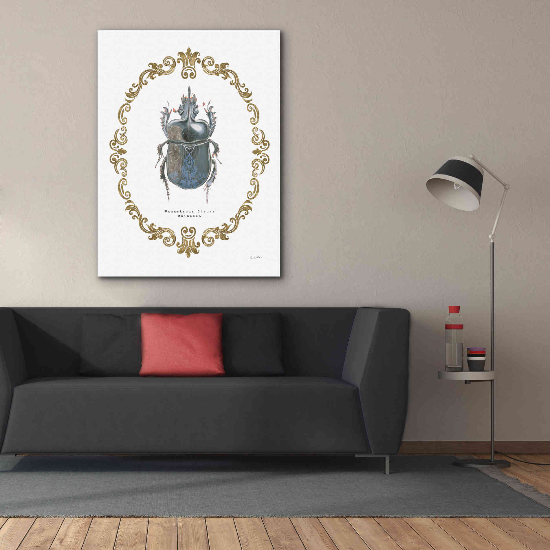 'Adorning Coleoptera IV' by James Wiens, Canvas Wall Art,40 x 54