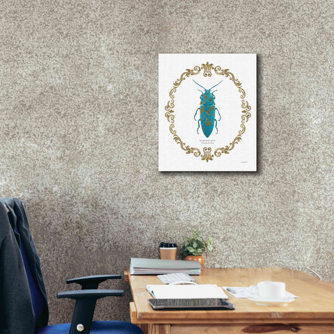 Image of 'Adorning Coleoptera VIII' by James Wiens, Canvas Wall Art,20 x 24