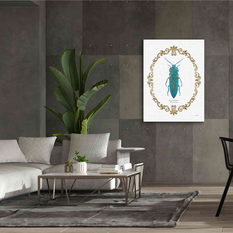 Image of 'Adorning Coleoptera VIII' by James Wiens, Canvas Wall Art,40 x 54