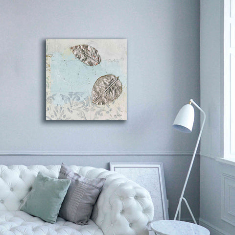 Image of 'Gracefully Blue II' by James Wiens, Canvas Wall Art,37 x 37
