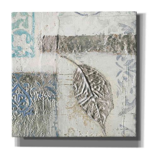 Image of 'Gracefully Blue IV' by James Wiens, Canvas Wall Art,12x12x1.1x0,18x18x1.1x0,26x26x1.74x0,37x37x1.74x0