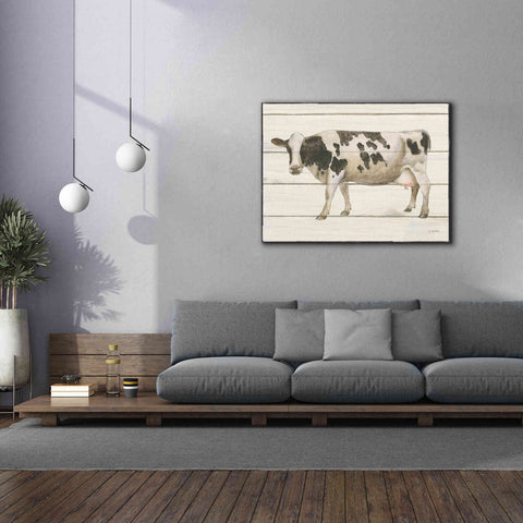 Image of 'Country Cow VI' by James Wiens, Canvas Wall Art,54 x 40