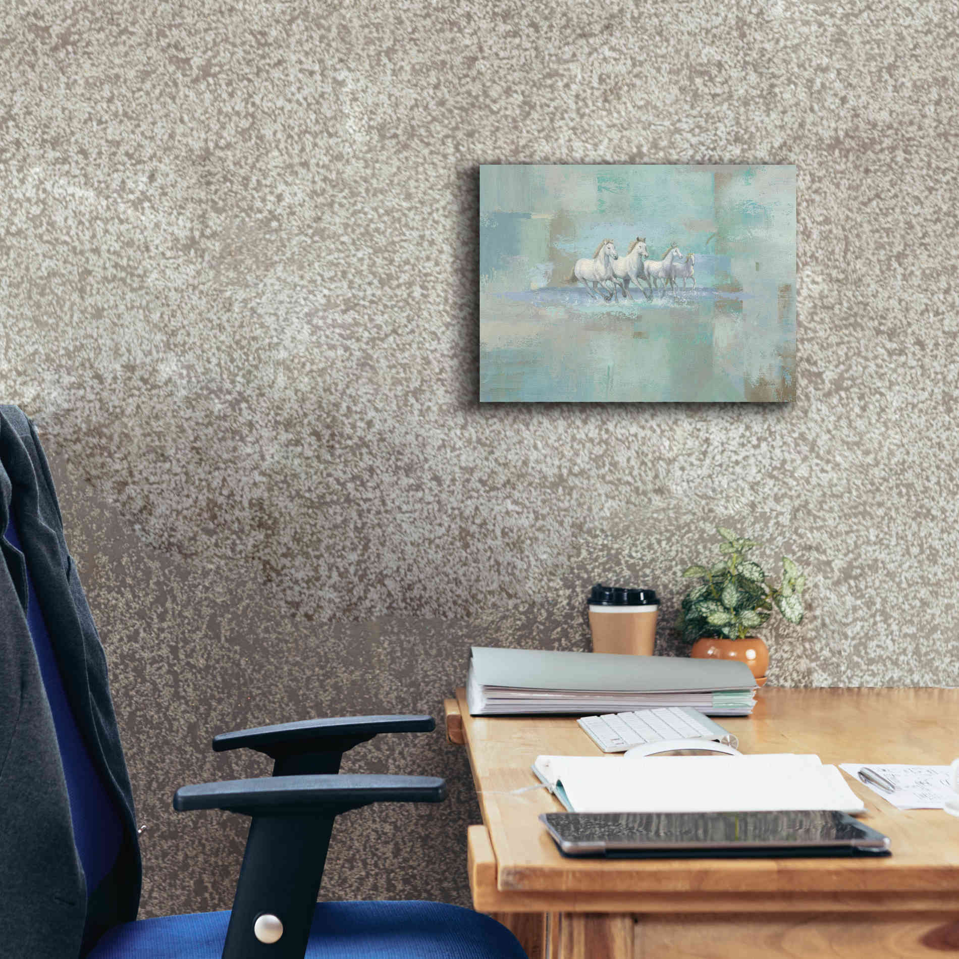 'Running Wild' by James Wiens, Canvas Wall Art,16 x 12