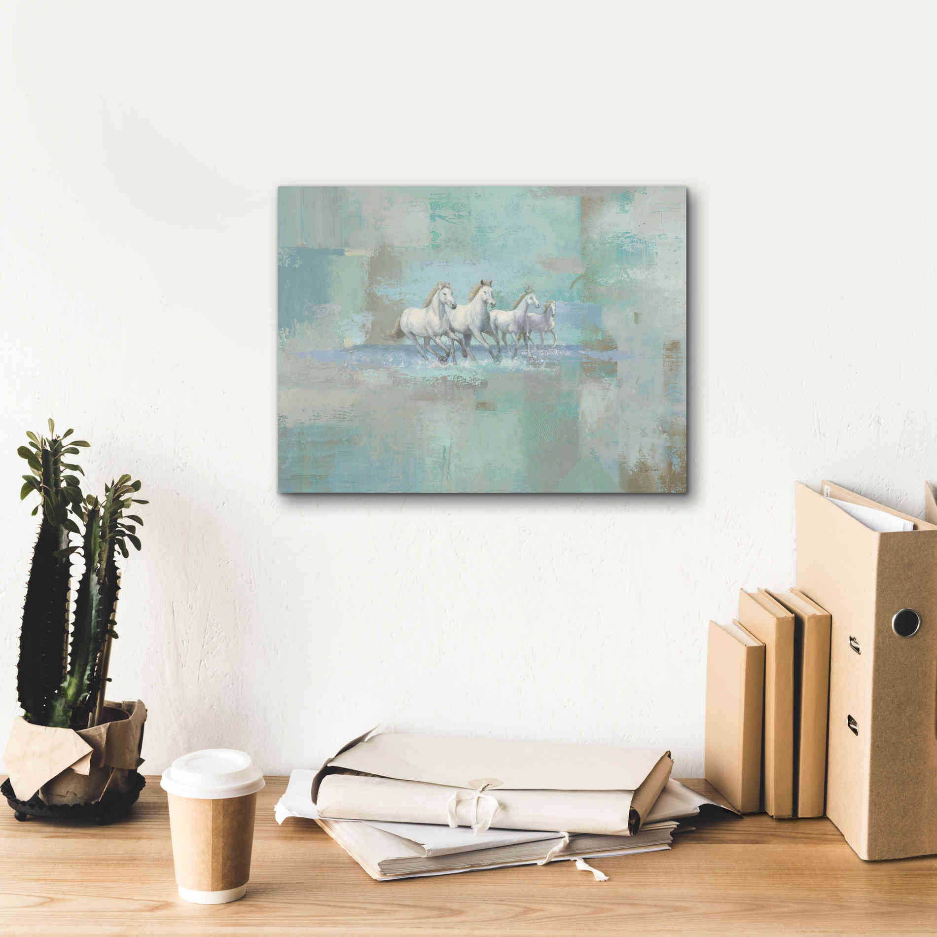 'Running Wild' by James Wiens, Canvas Wall Art,16 x 12