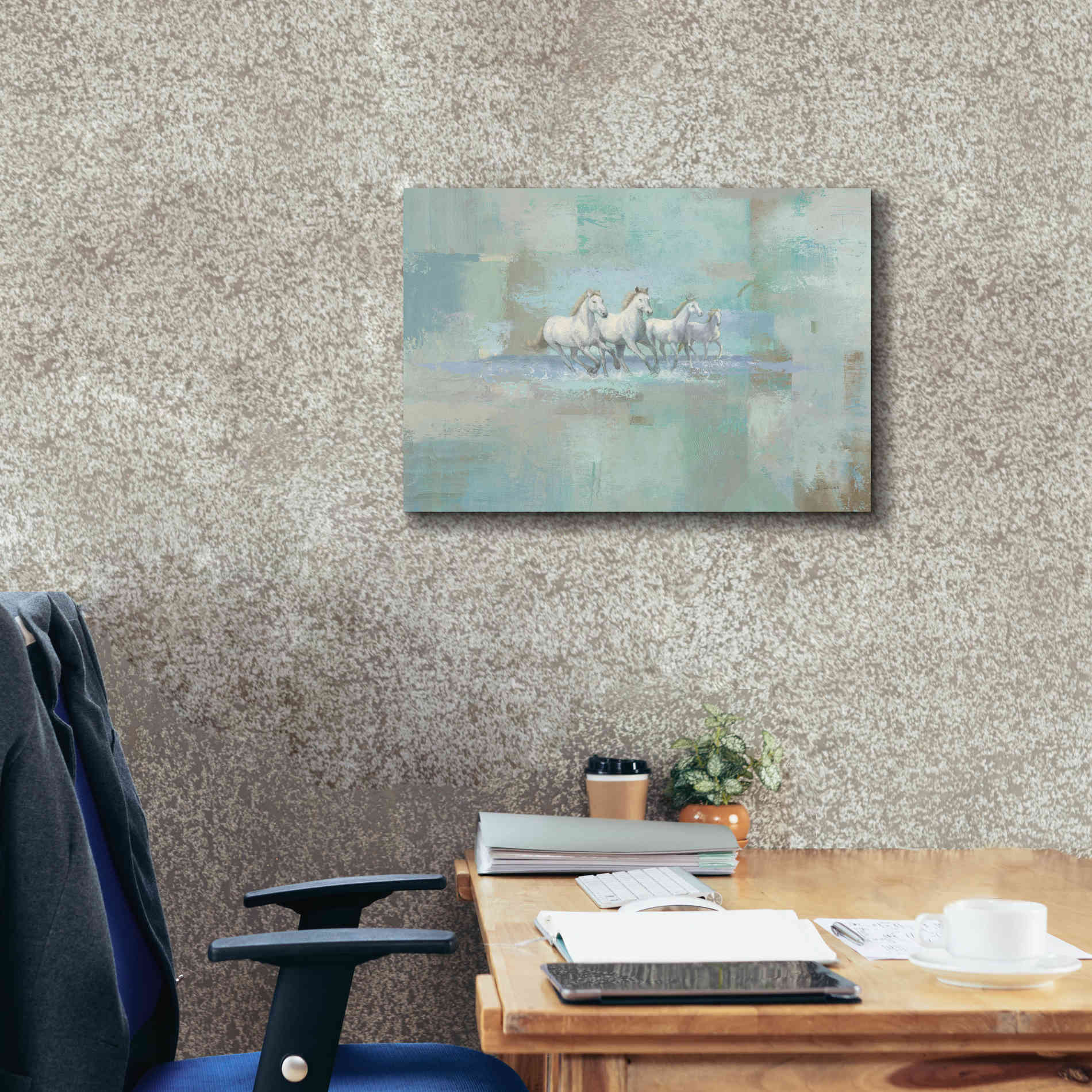 'Running Wild' by James Wiens, Canvas Wall Art,26 x 18