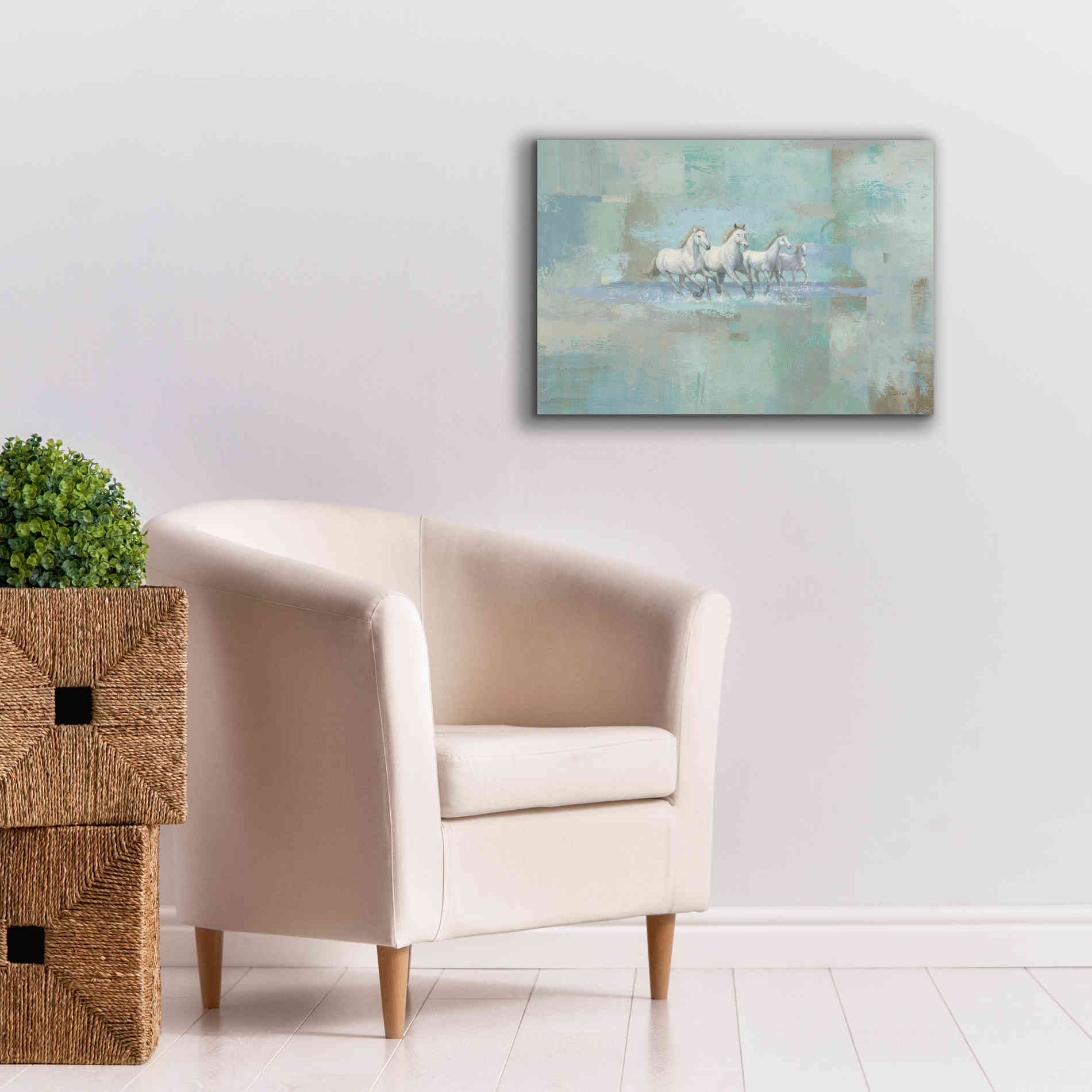 'Running Wild' by James Wiens, Canvas Wall Art,26 x 18