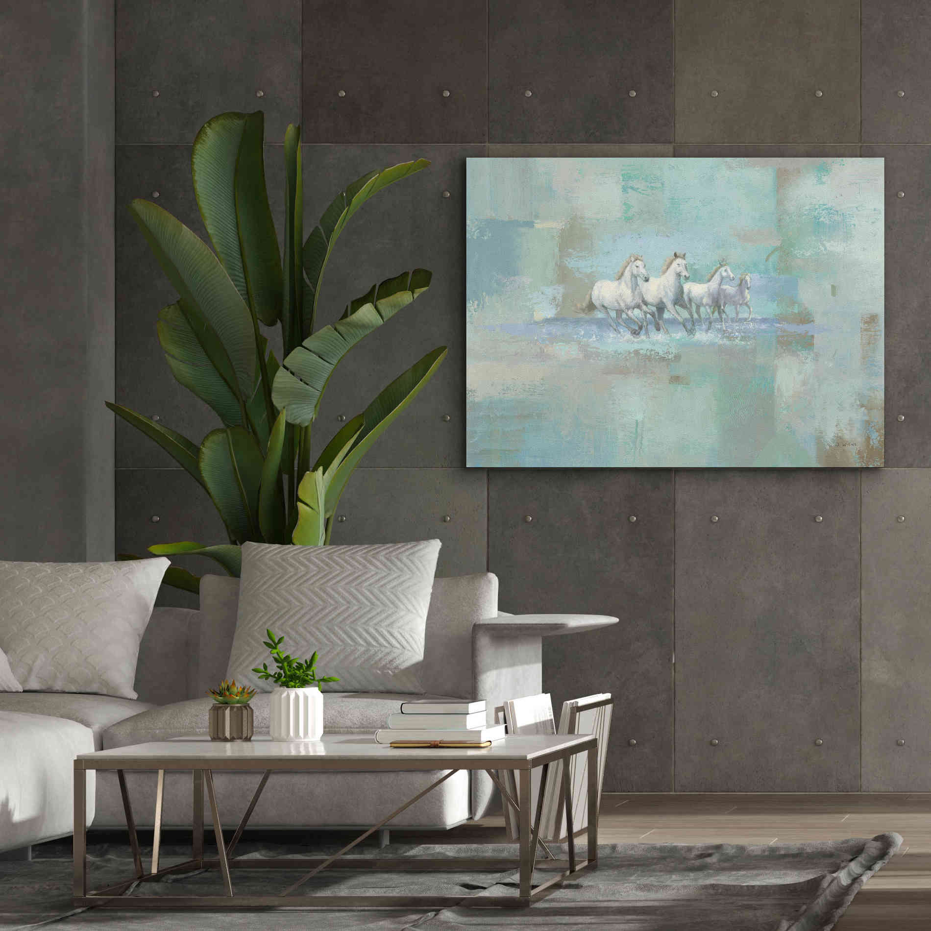 'Running Wild' by James Wiens, Canvas Wall Art,54 x 40