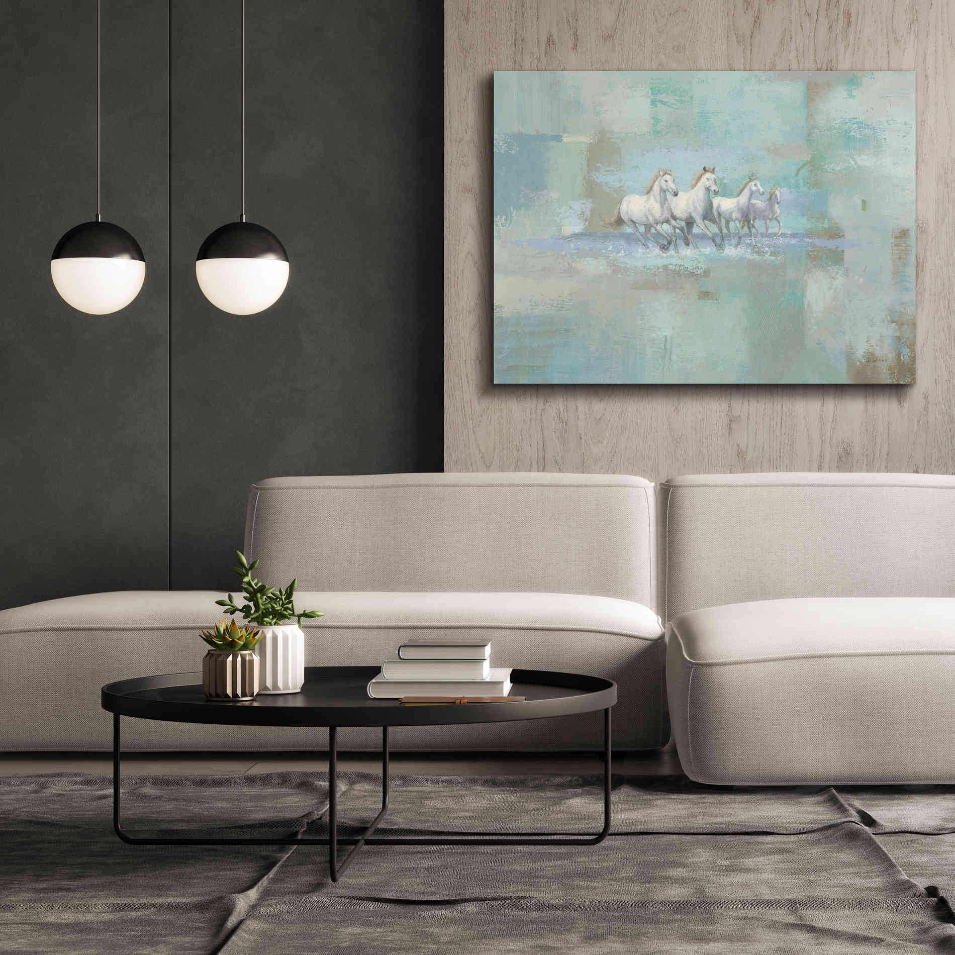 'Running Wild' by James Wiens, Canvas Wall Art,54 x 40