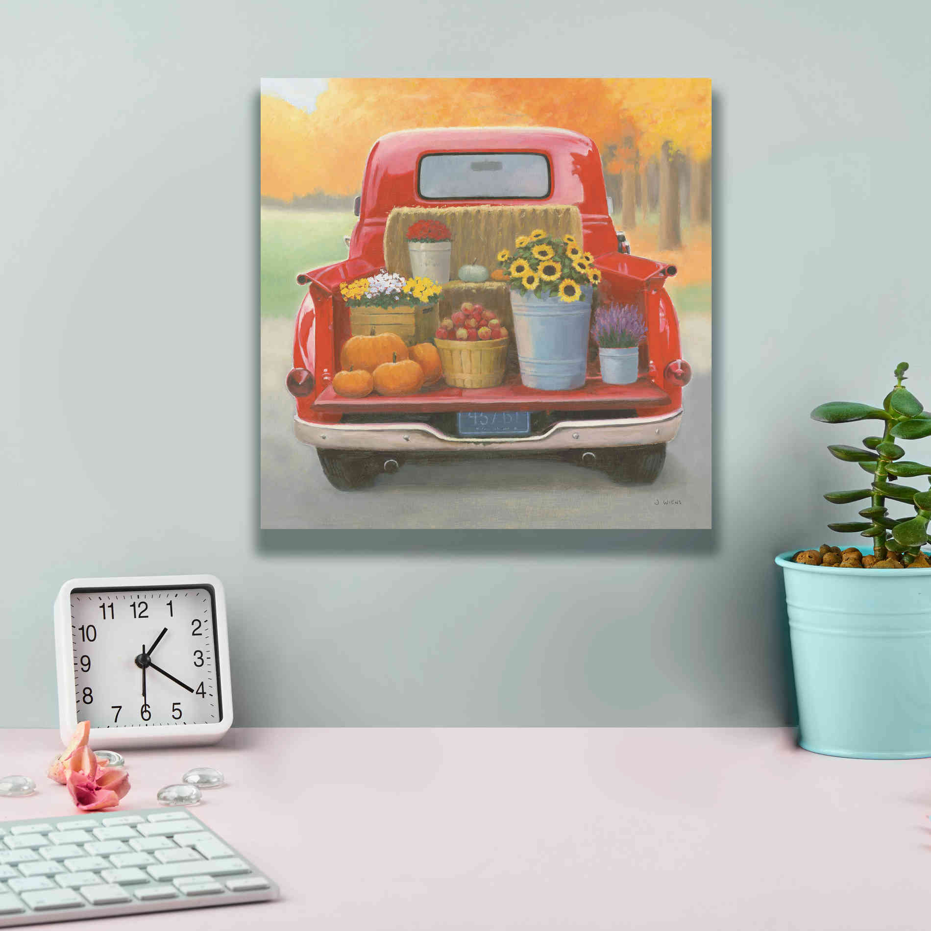 'Heartland Harvest Moments I' by James Wiens, Canvas Wall Art,12 x 12