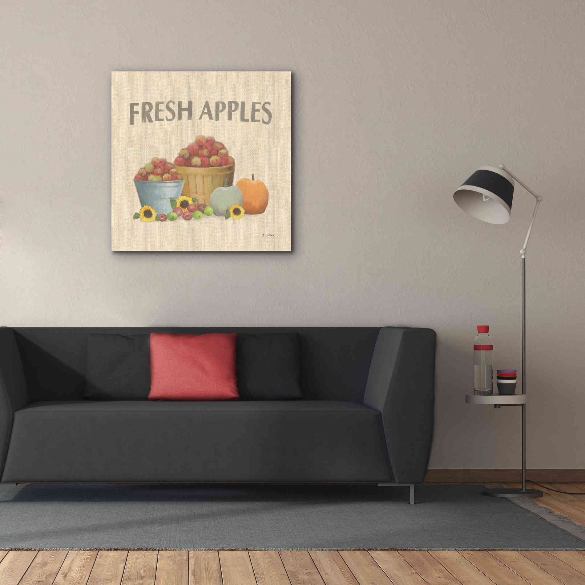 'Heartland Harvest Moments III' by James Wiens, Canvas Wall Art,37 x 37