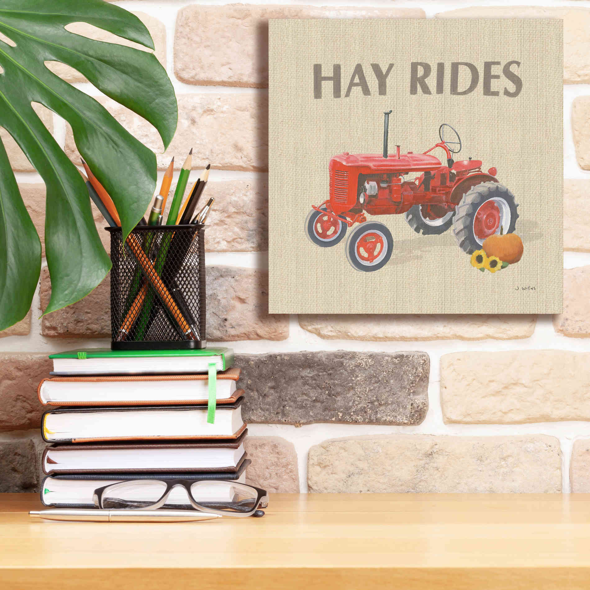 'Heartland Harvest Moments V' by James Wiens, Canvas Wall Art,12 x 12