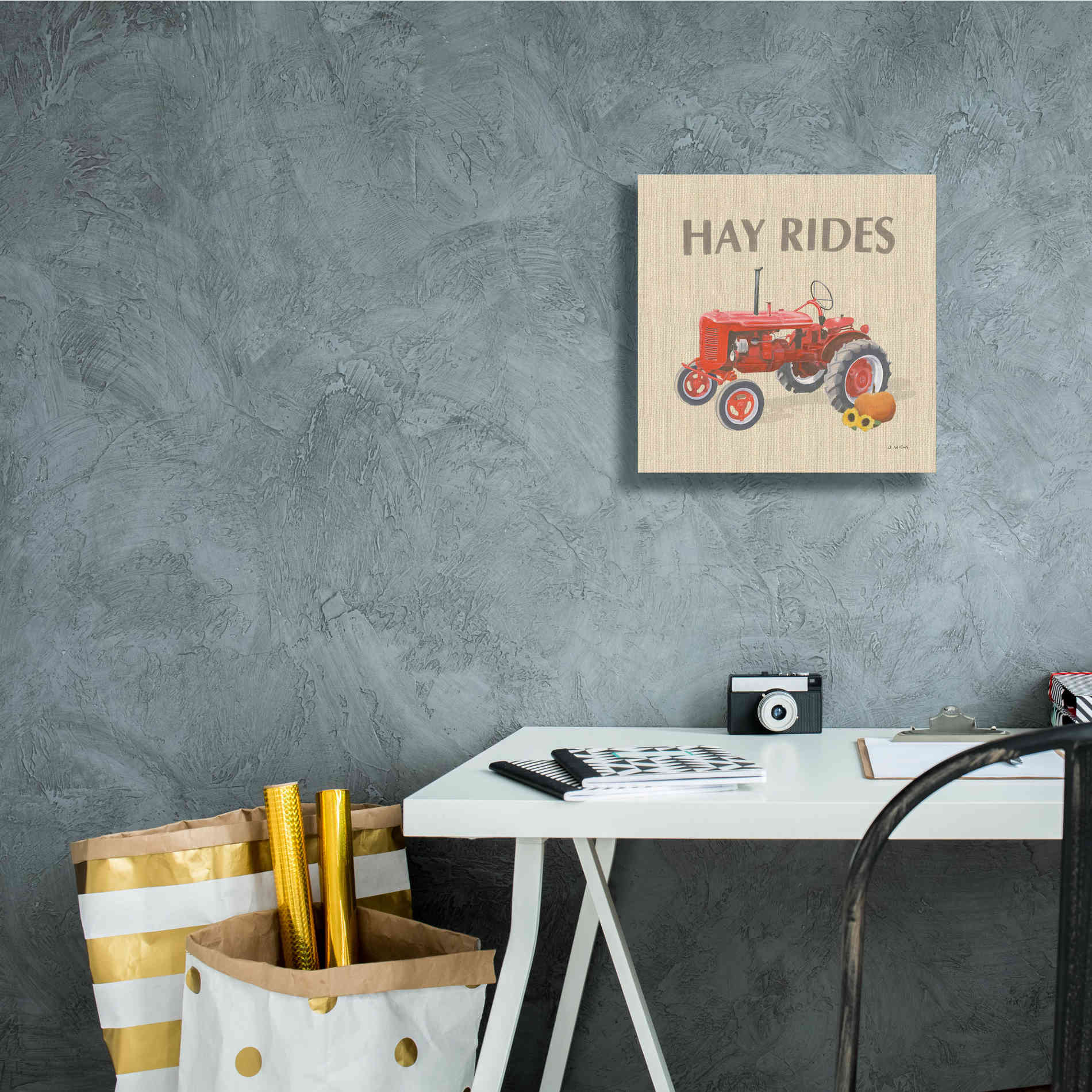 'Heartland Harvest Moments V' by James Wiens, Canvas Wall Art,12 x 12