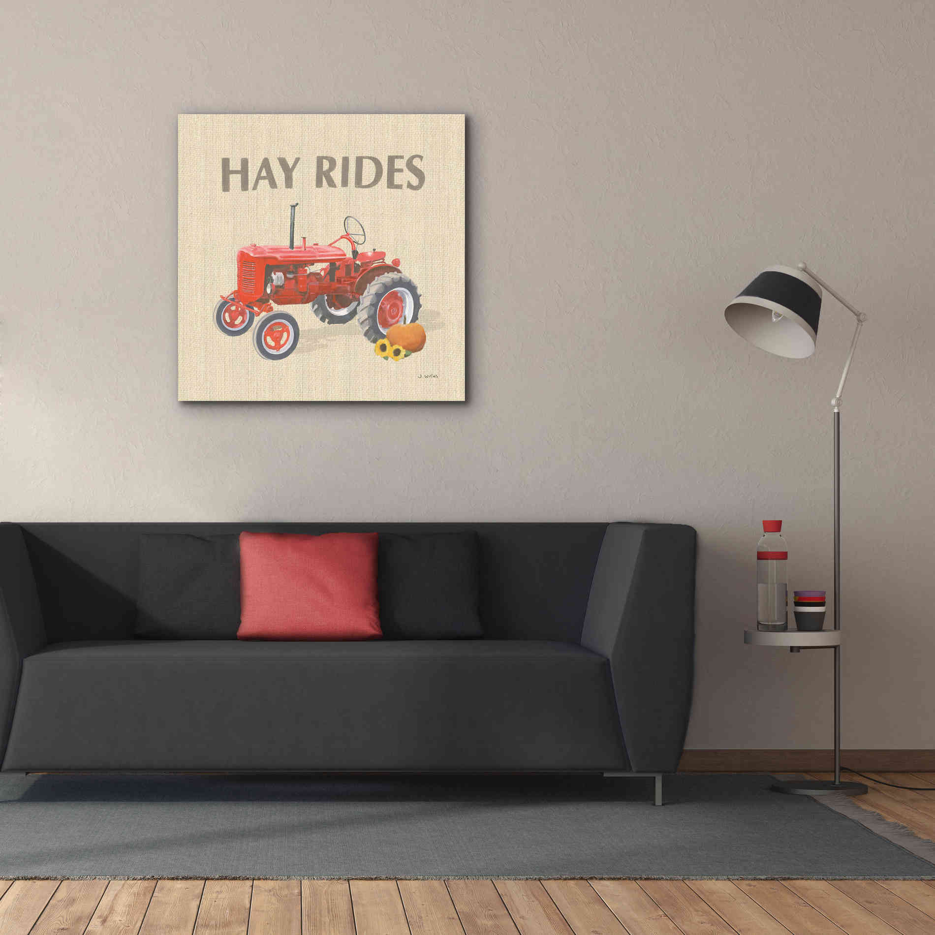 'Heartland Harvest Moments V' by James Wiens, Canvas Wall Art,37 x 37